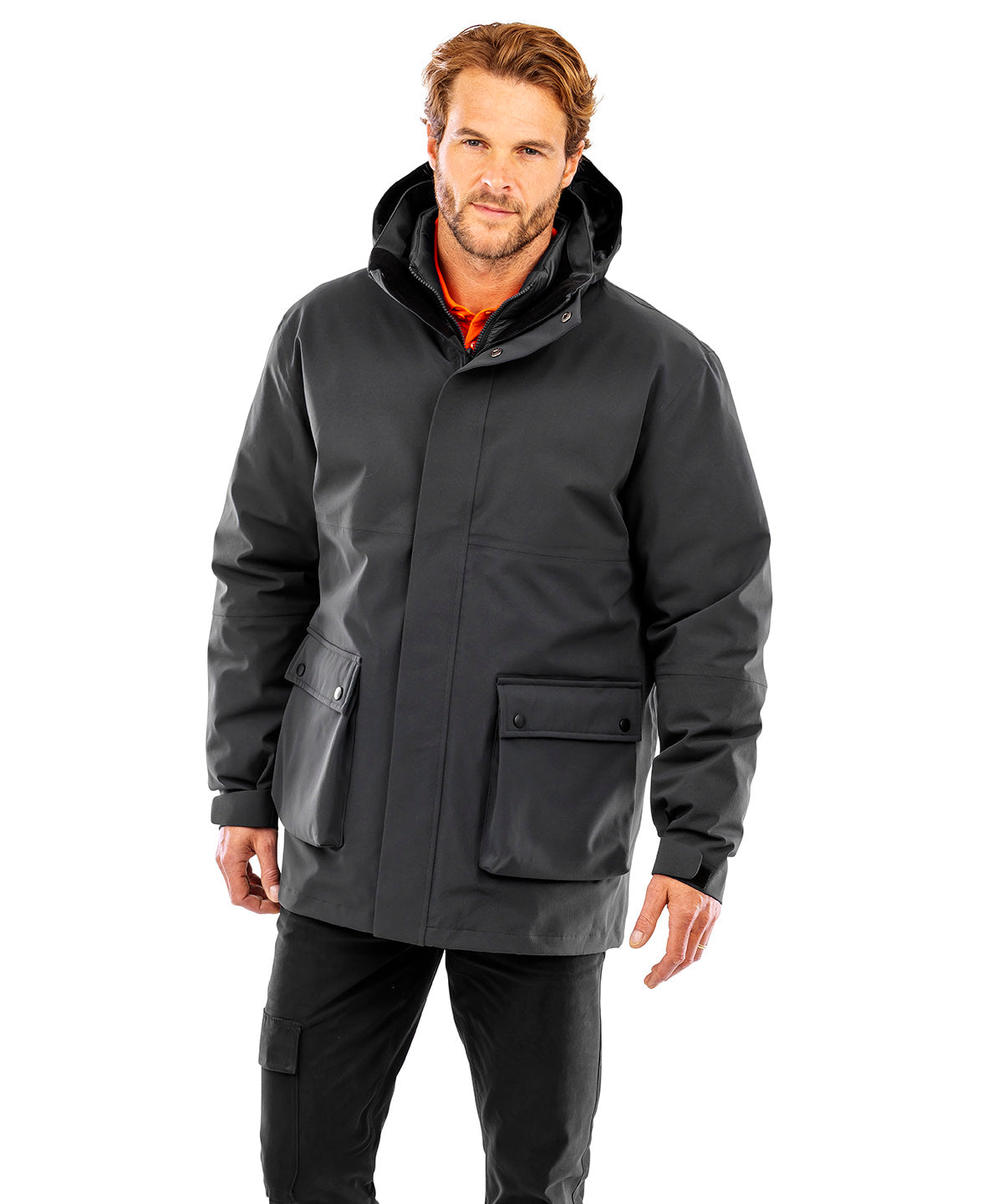 Result Recycled 3-in-1 padded ripstop jacket, lifestyle photo