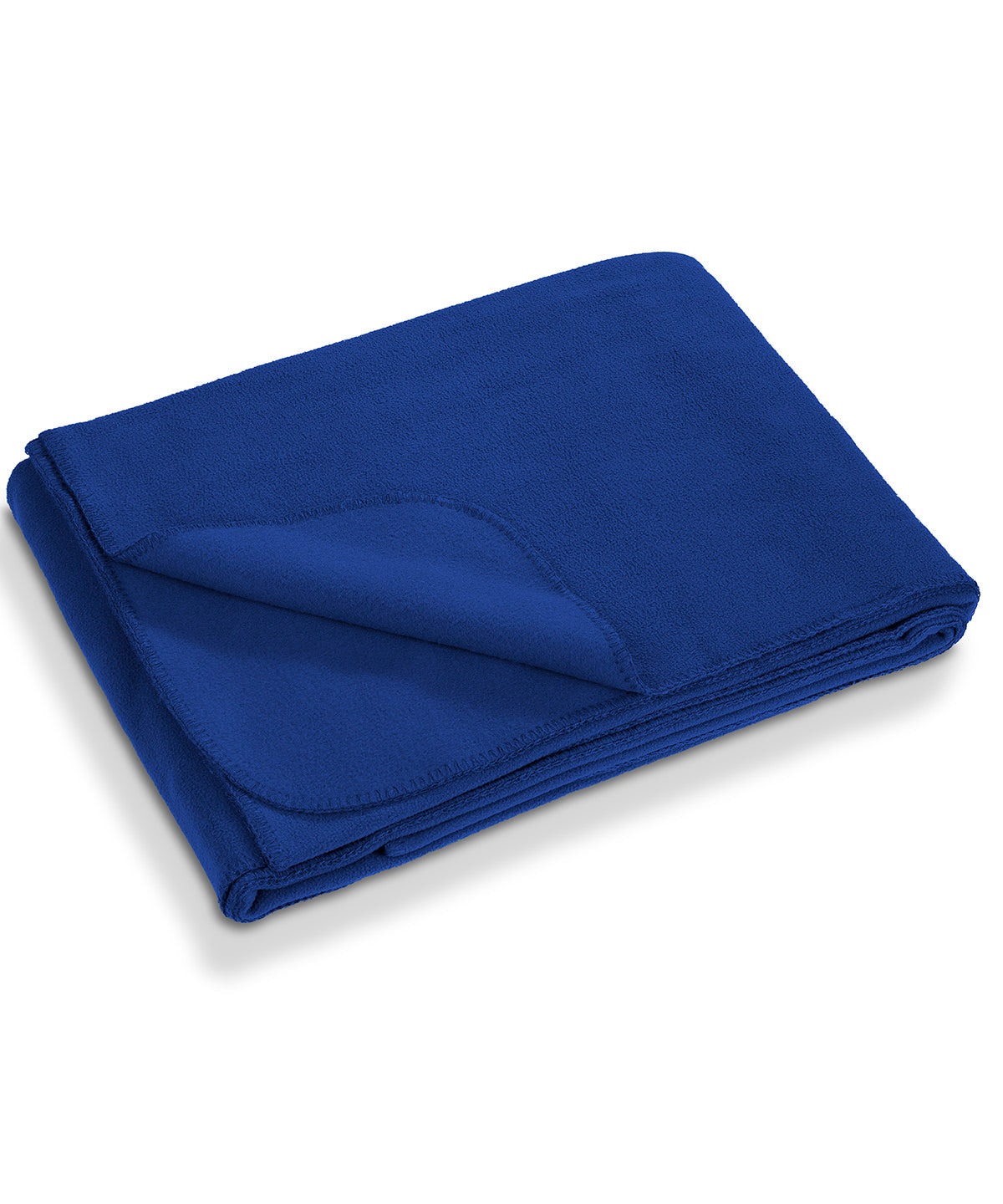 Result Recycled Fleece blanket in Royal, front view