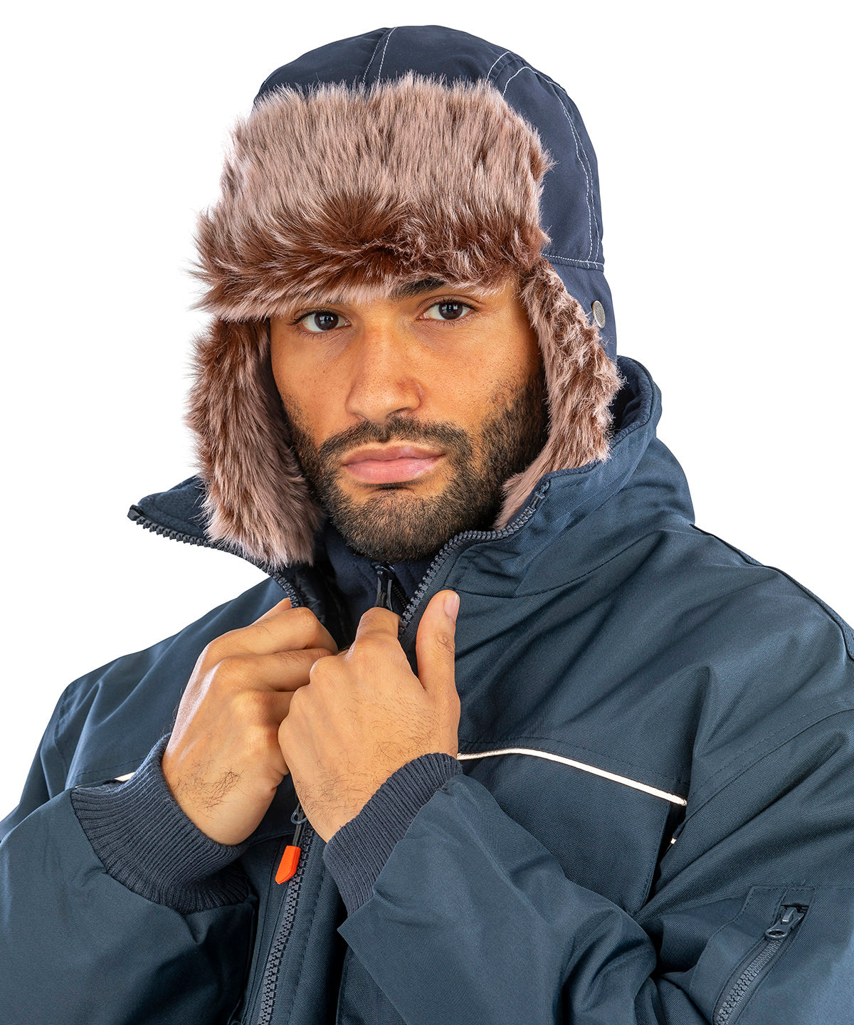 Result Winter Essentials Classic sherpa hat, lifestyle photo