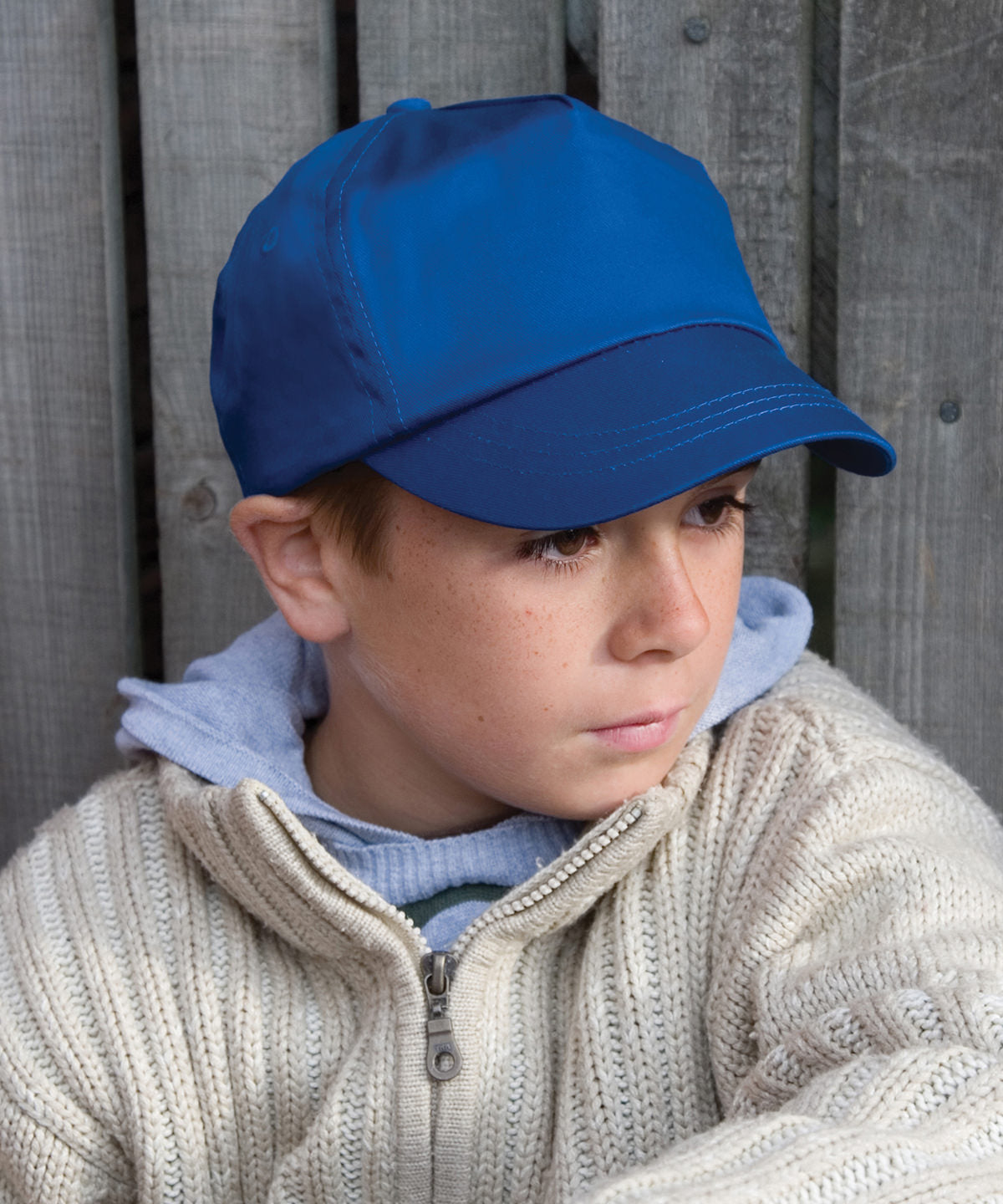 Result Headwear Junior cotton cap, lifestyle photo