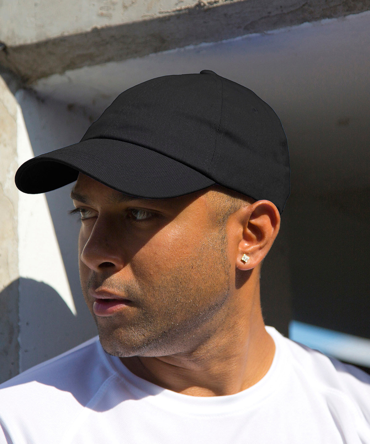 Result Headwear Heavy cotton drill pro-style cap, lifestyle photo