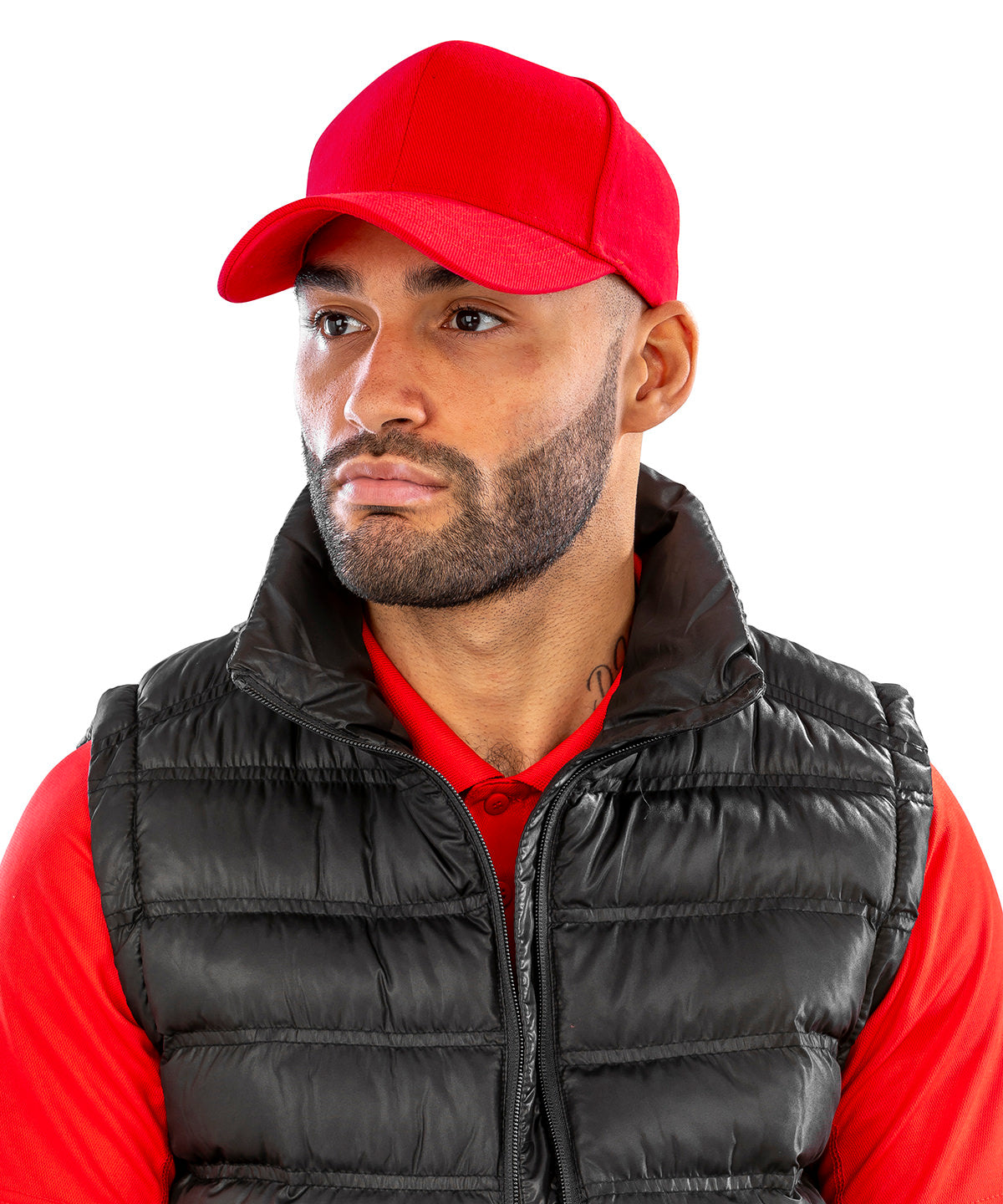 Result Headwear Pro-style heavy cotton cap, lifestyle photo