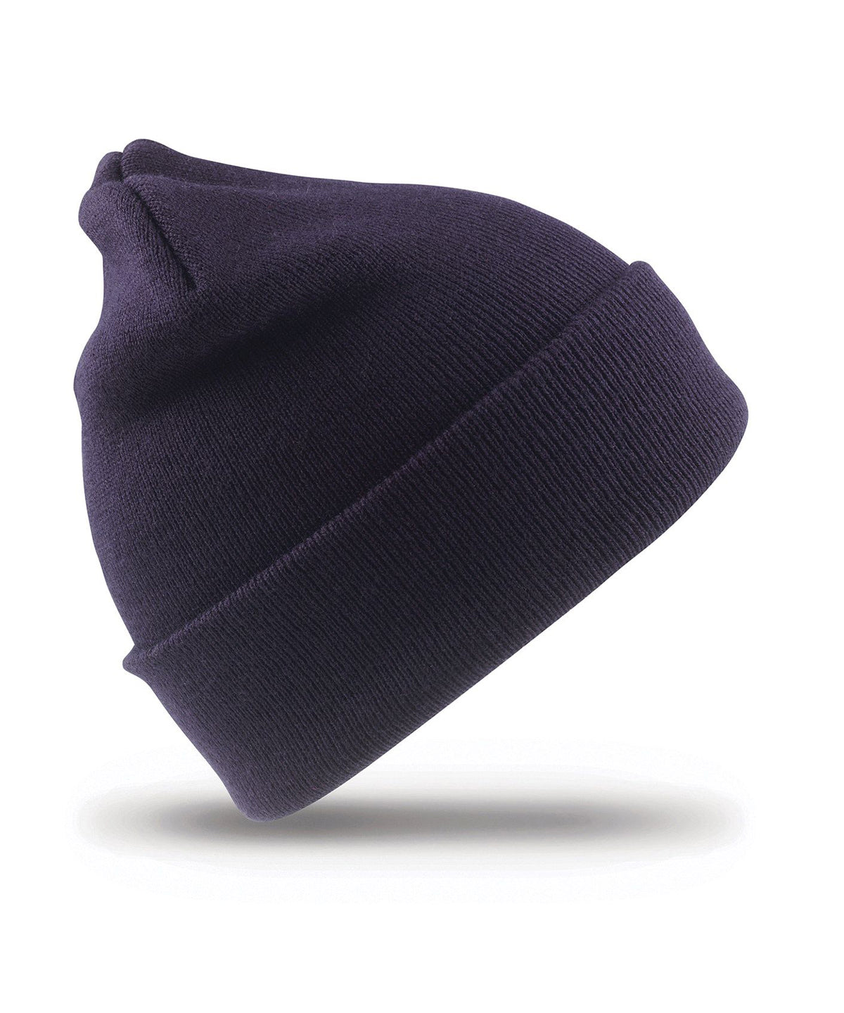 Result Winter Essentials Kids woolly ski hat in Navy, front view
