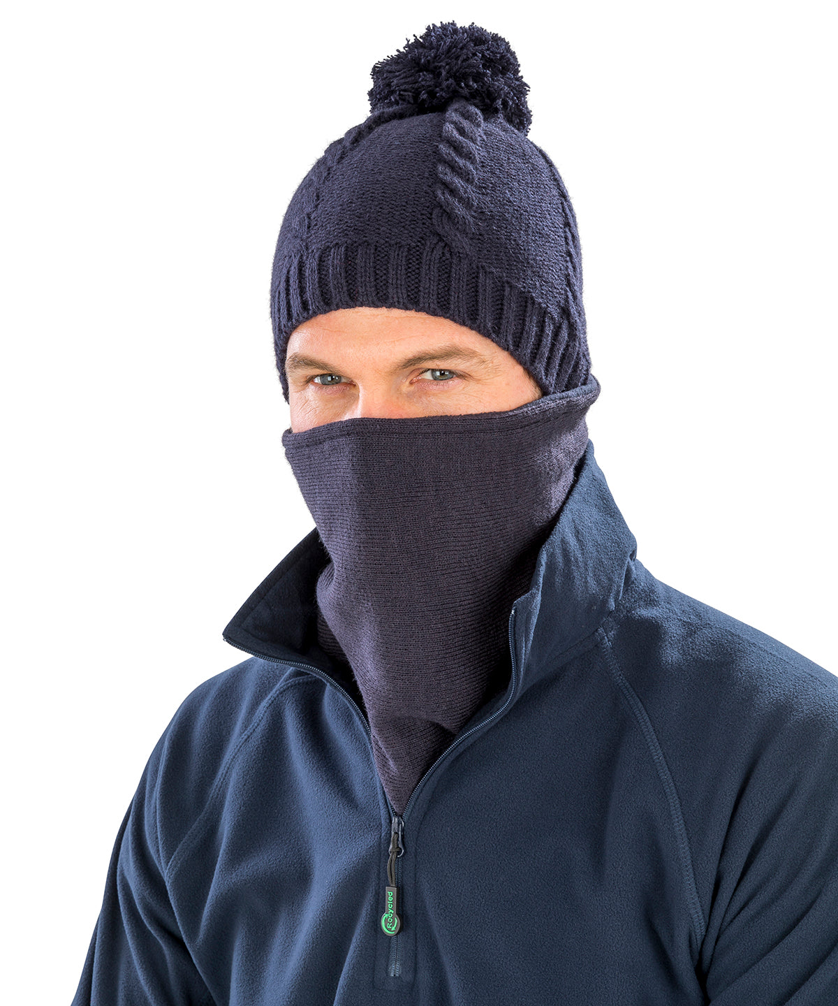 Result Winter Essentials Bandit face/neck/chest warmer, lifestyle photo