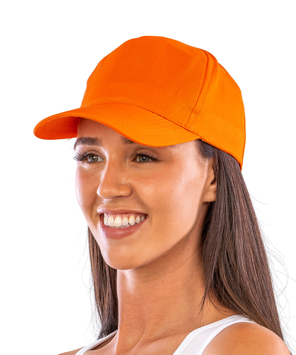 Result Headwear Houston 5-panel printer's cap, lifestyle photo