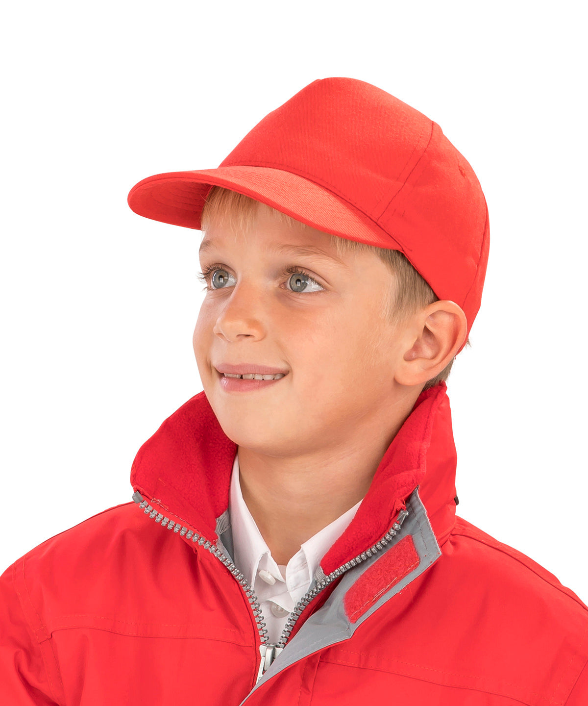 Result Headwear Boston junior 65/35 polycotton cap, lifestyle photo