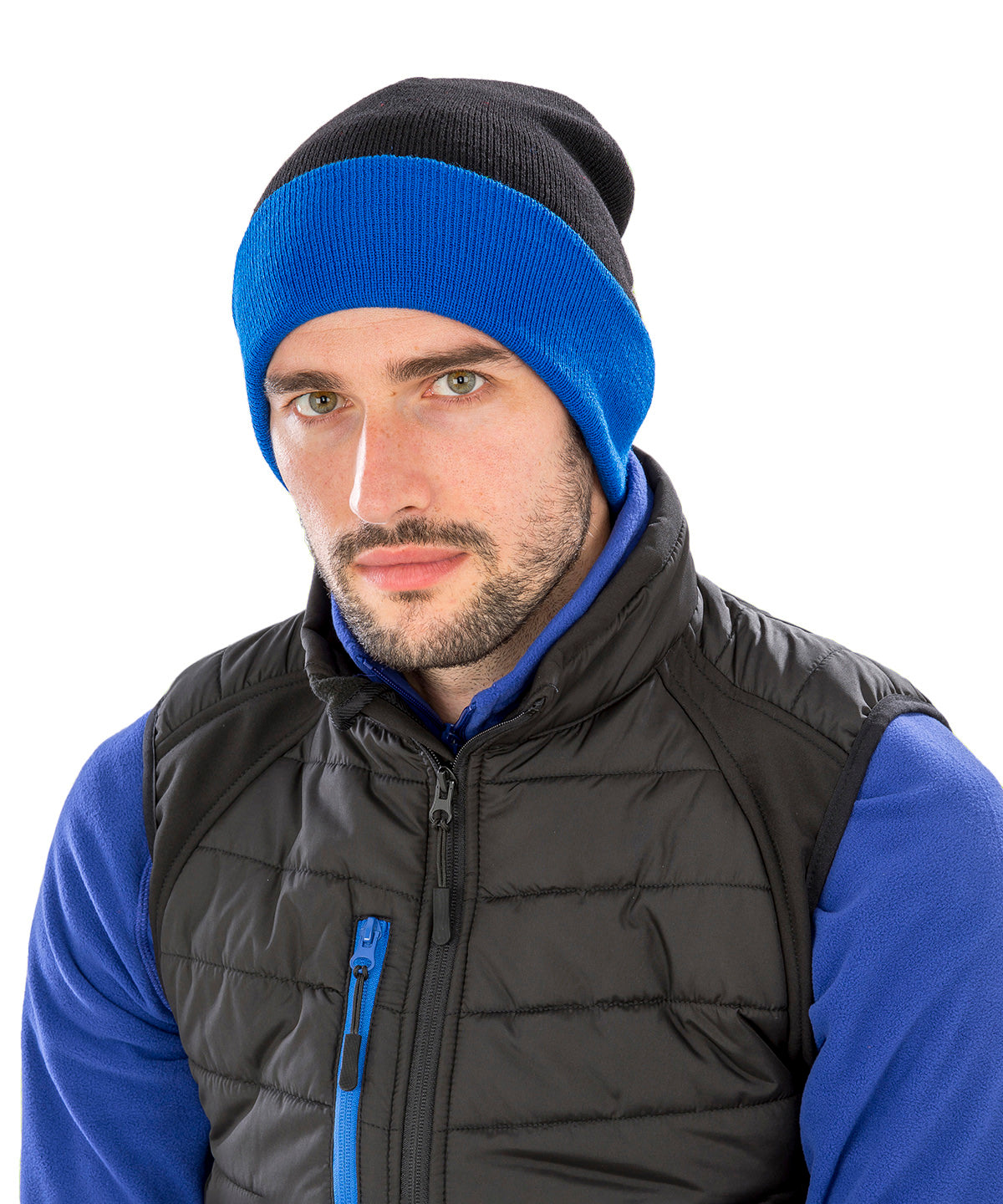 Result Recycled Compass beanie, lifestyle photo