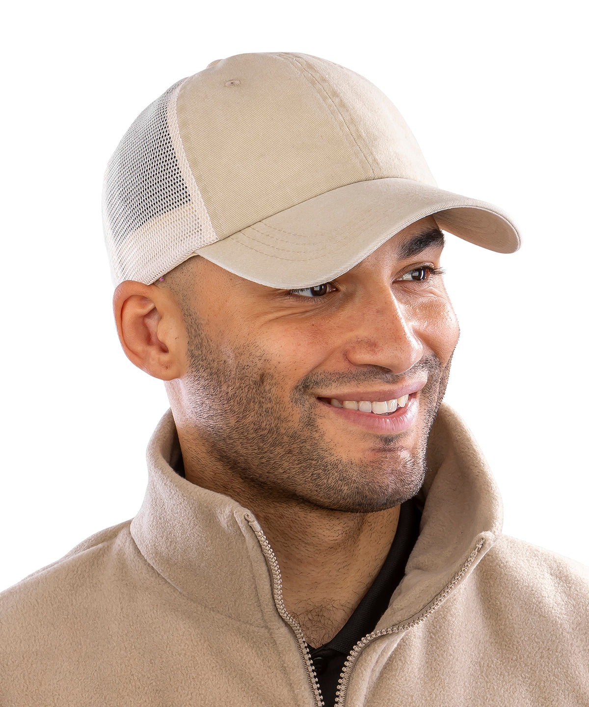 Result Headwear Vintage trucker cap, lifestyle photo