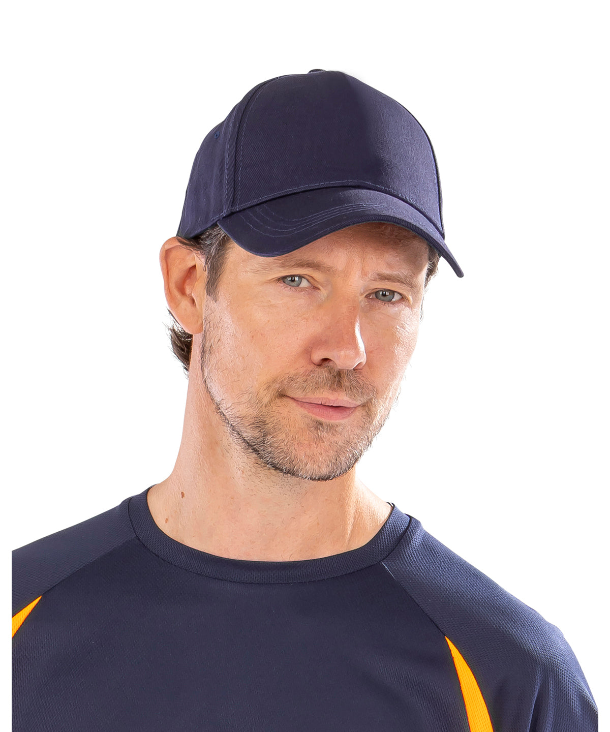 Result Headwear 5-panel organic cotton cap, lifestyle photo