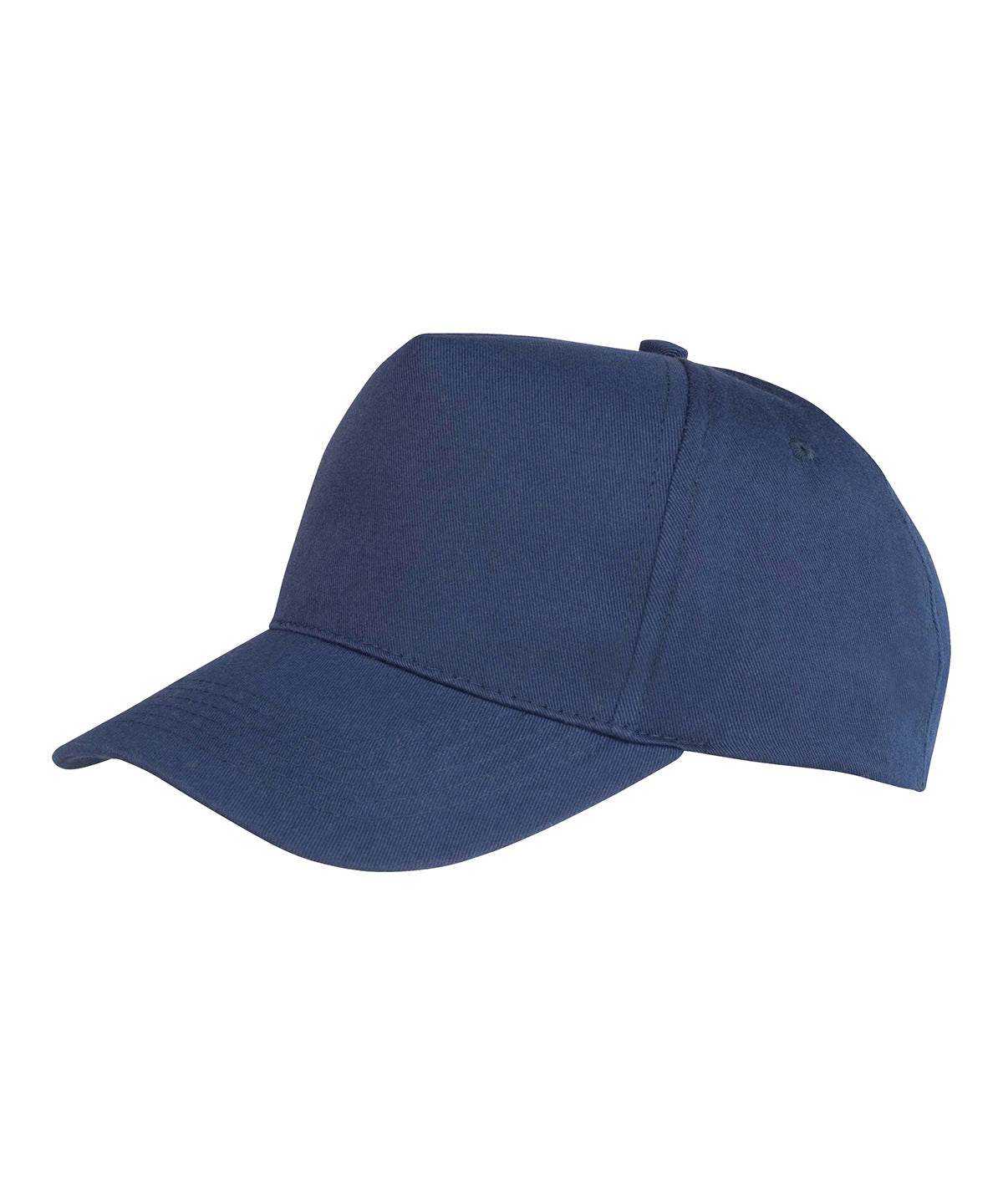 Result Recycled Core recycled printer’s cap in Navy, front view