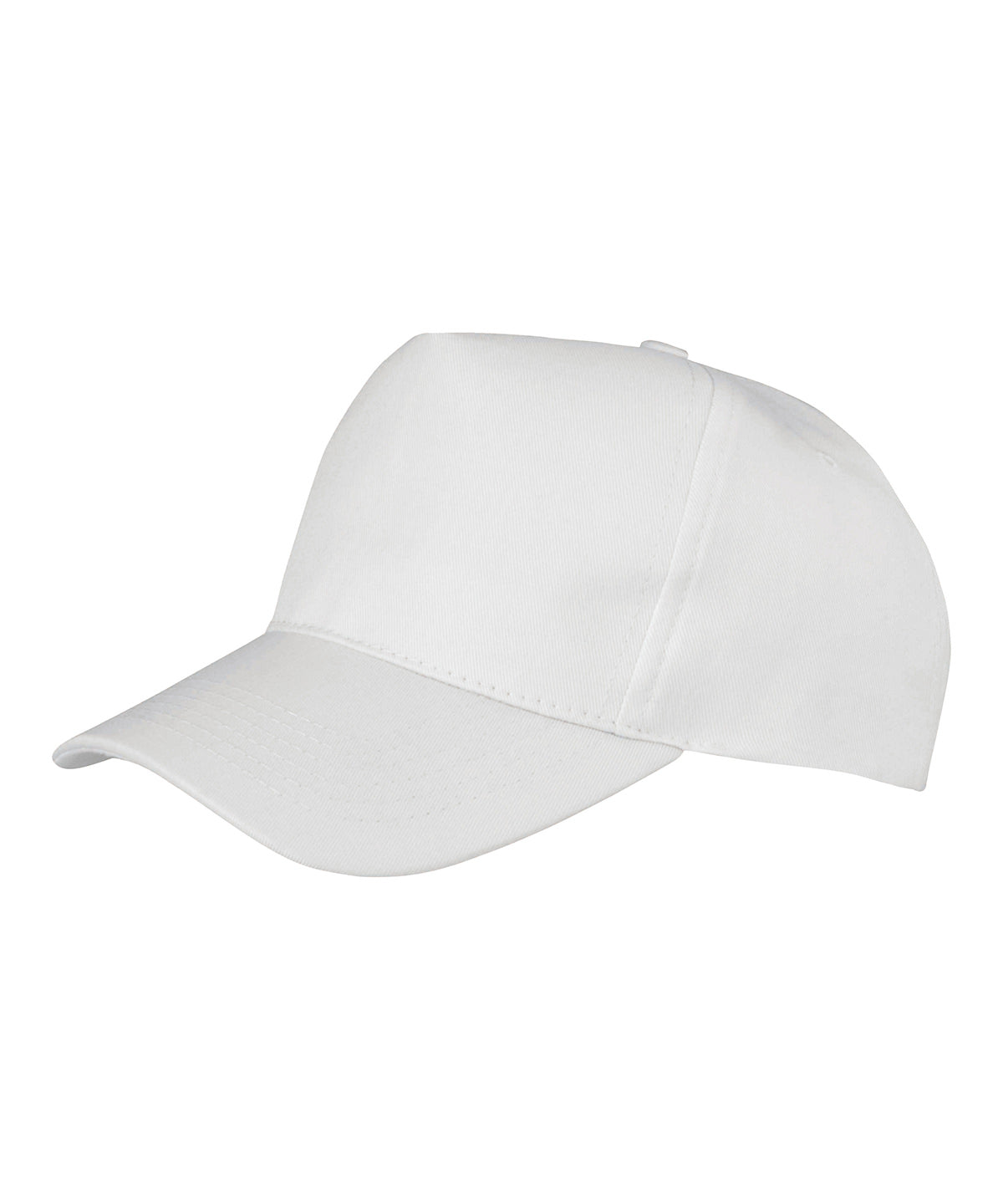 Result Recycled Core recycled printer’s cap in White, front view