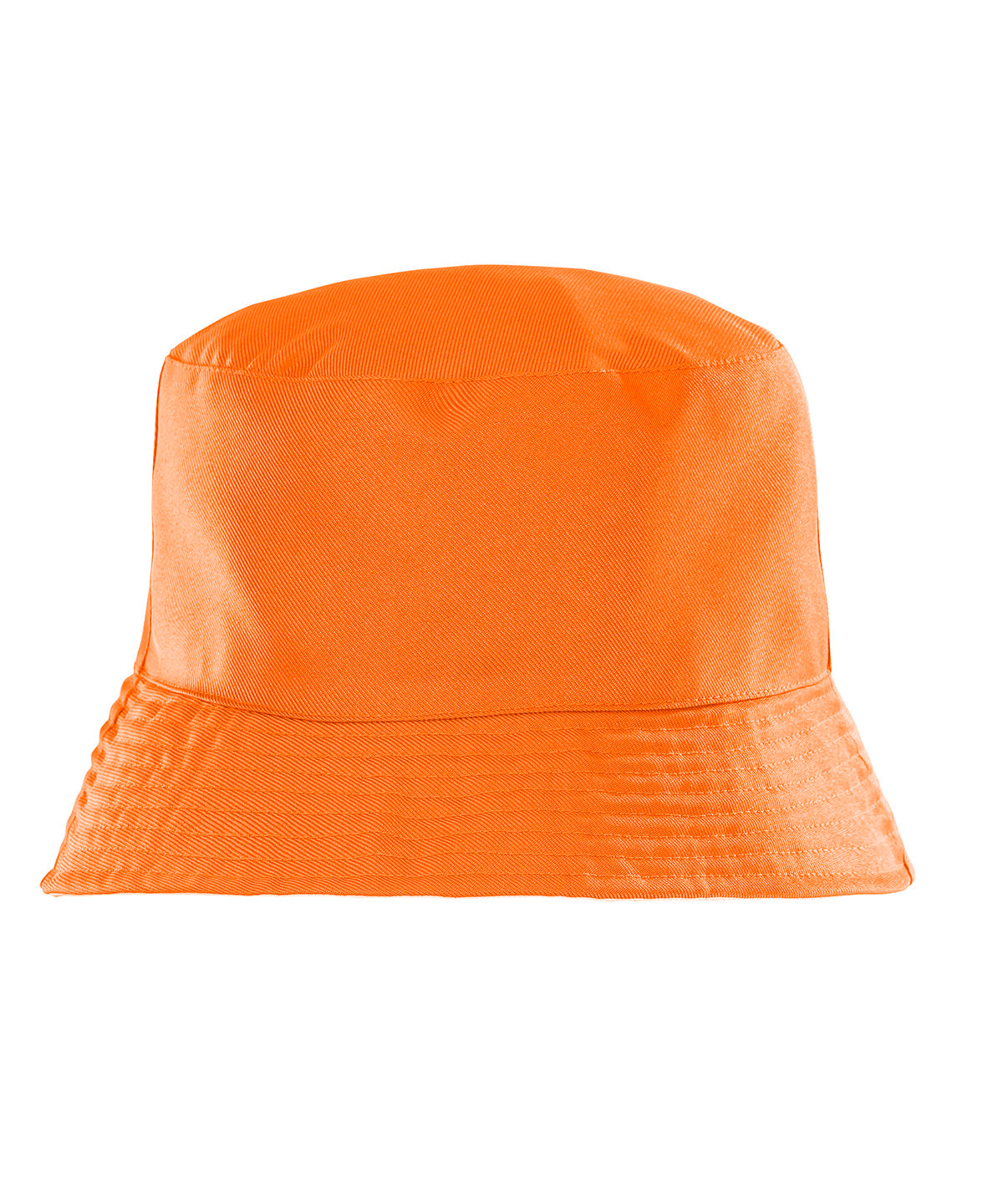 Result Recycled Core recycled reversible bucket hat in Orange, front view