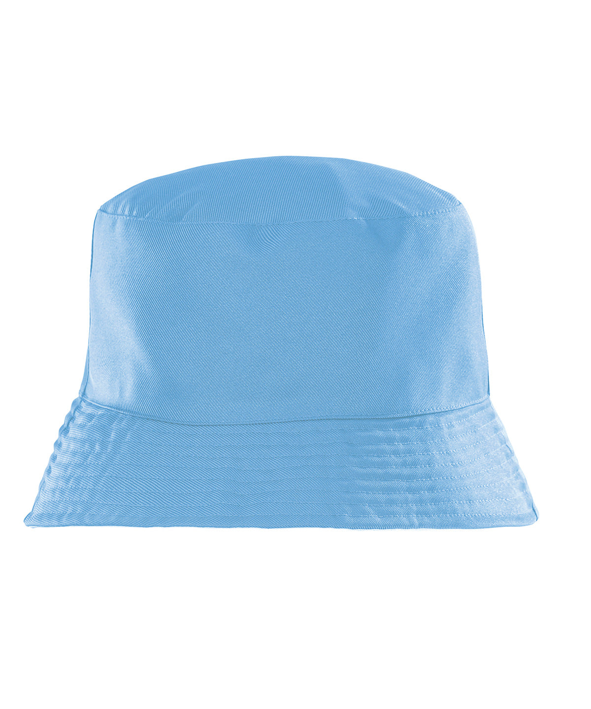 Result Recycled Core recycled reversible bucket hat in Sky Blue, front view