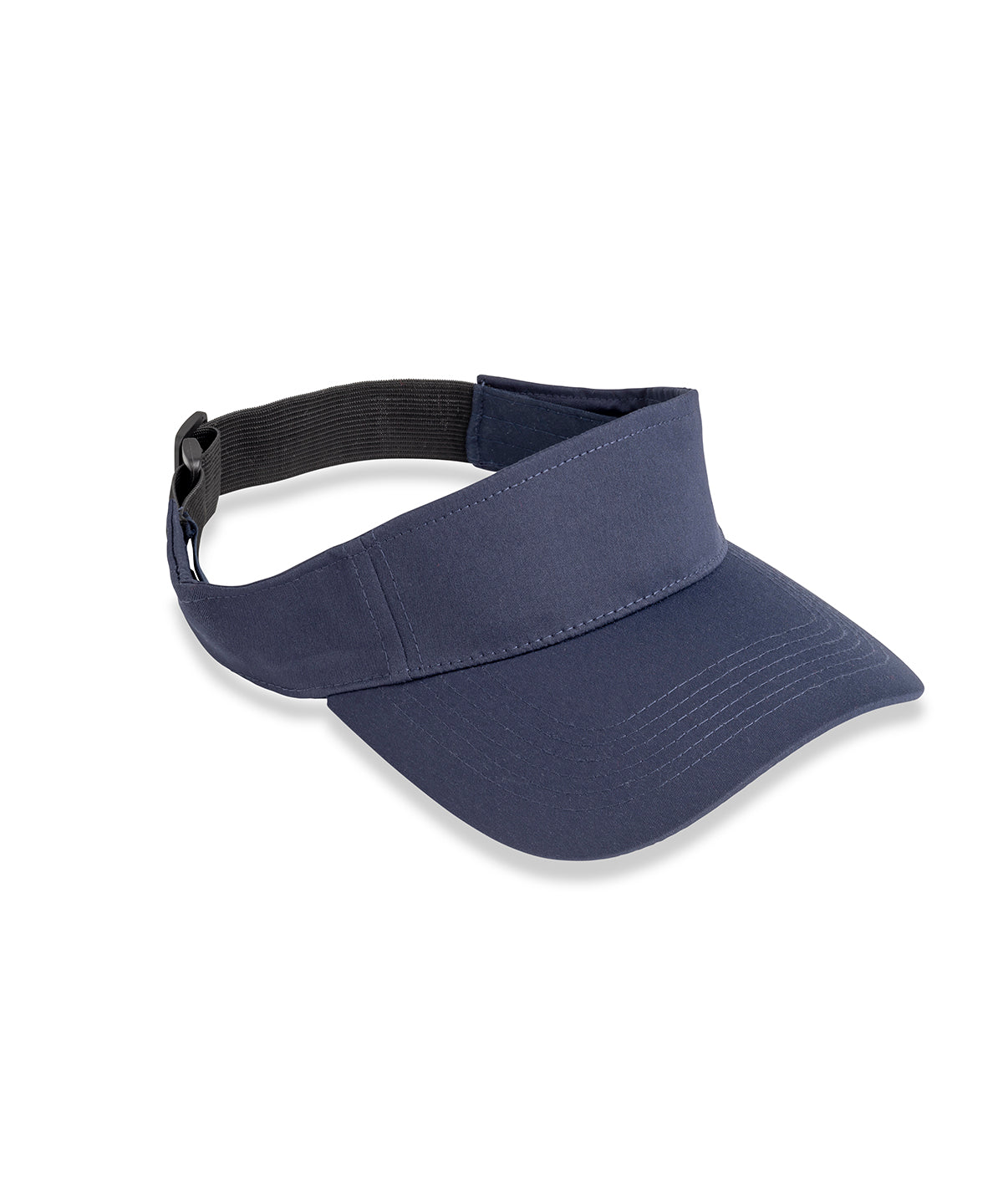 Result Recycled Sport visor in Navy, front view