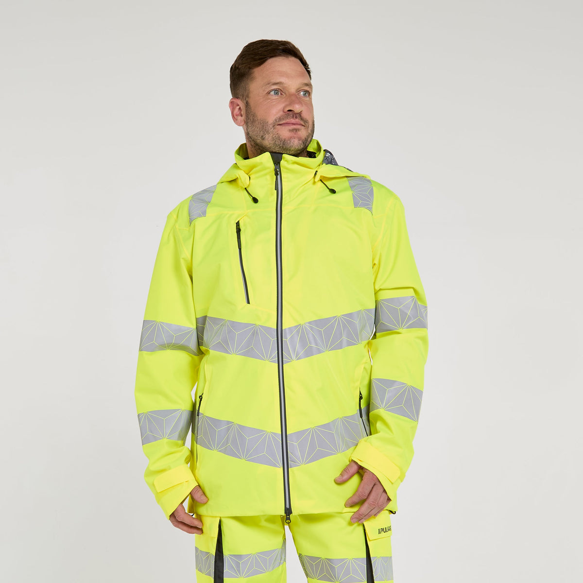 Pulsar Shell Jacket Yellow REACT, main product image