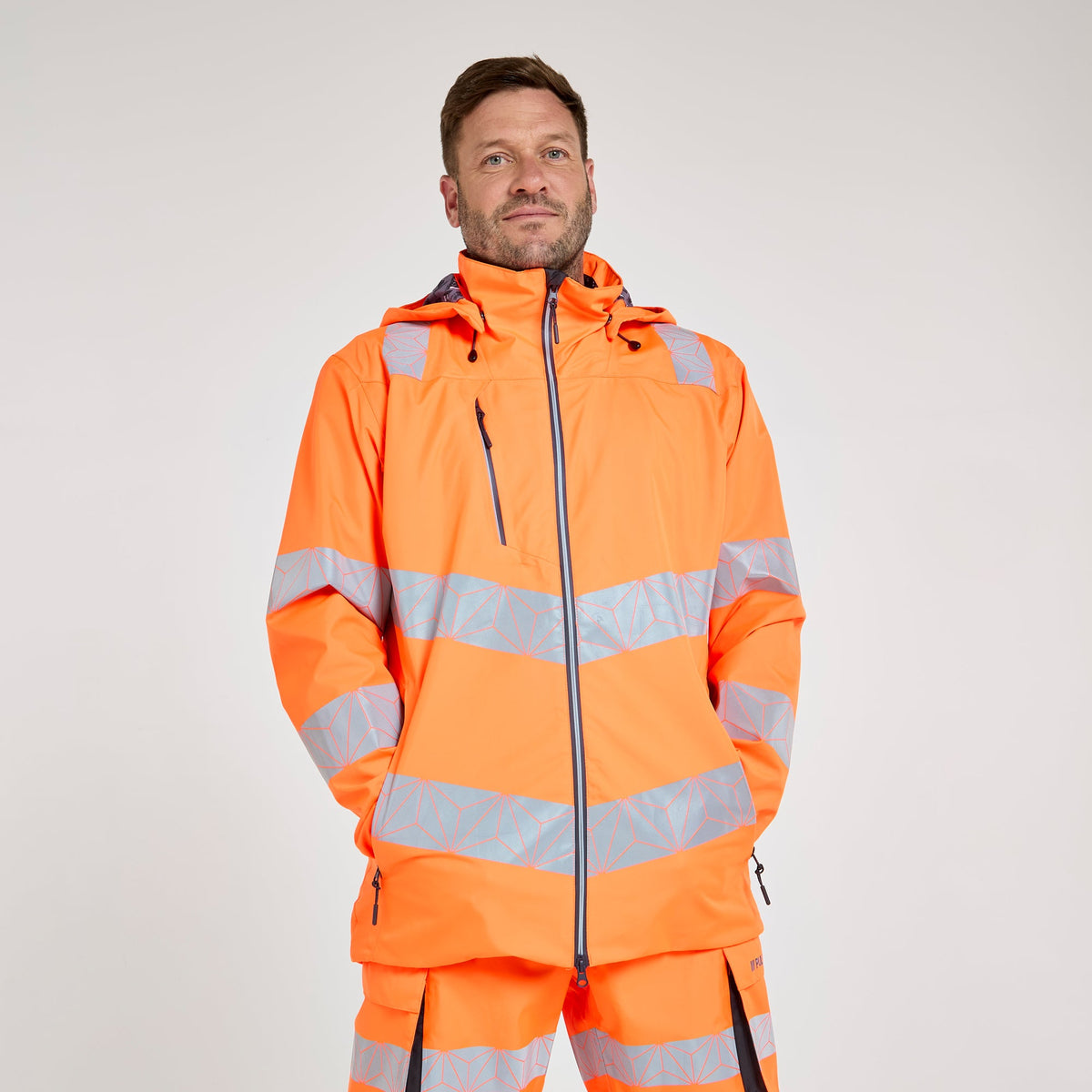 Pulsar Shell Jacket Orange REACT, main product image