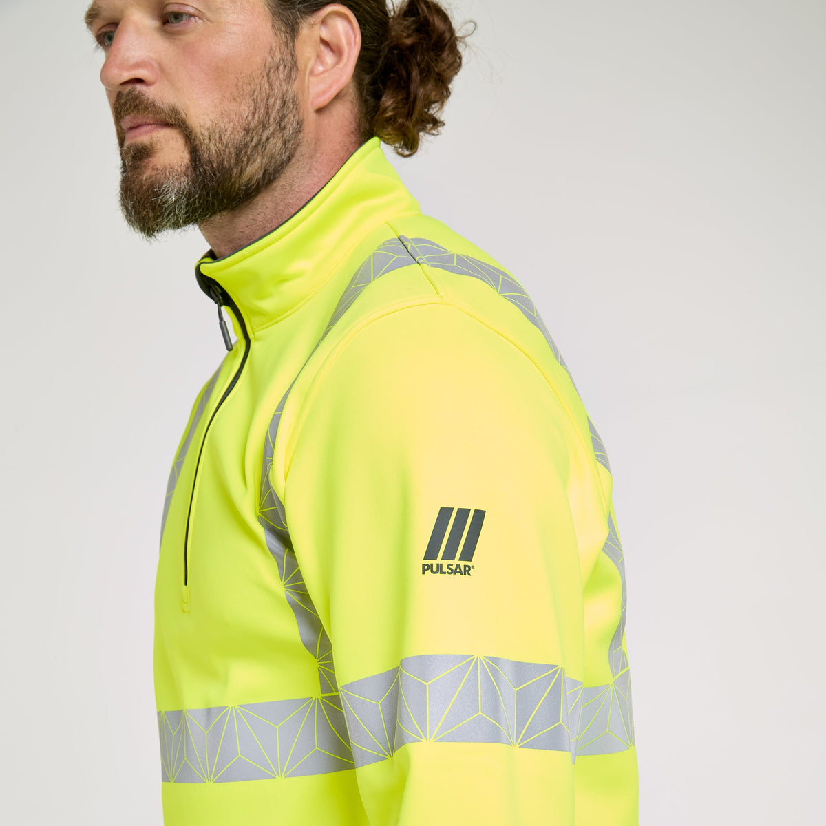 Pulsar Quarter-Zip Yellow, image 2