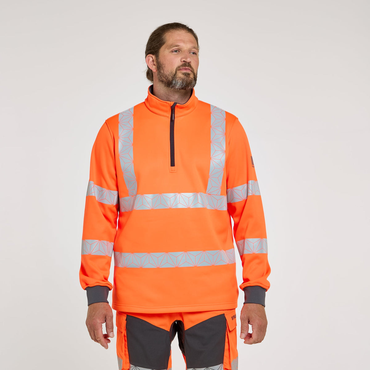Pulsar Quarter-Zip Orange, main product image