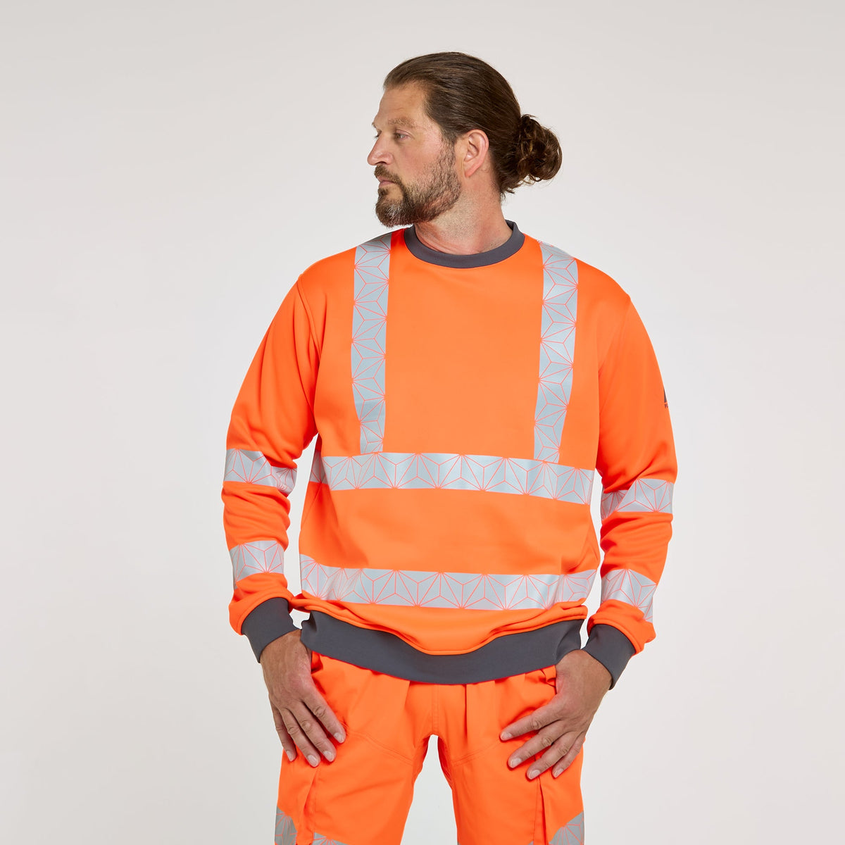 Pulsar Sweatshirt Orange, main product image