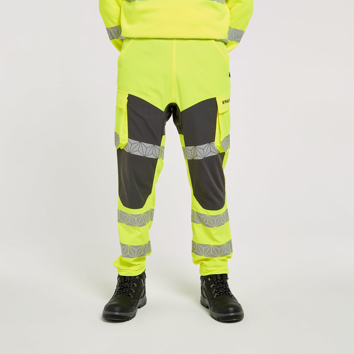 Pulsar Work Pant Yellow Grey in Yellow/Grey, main product image