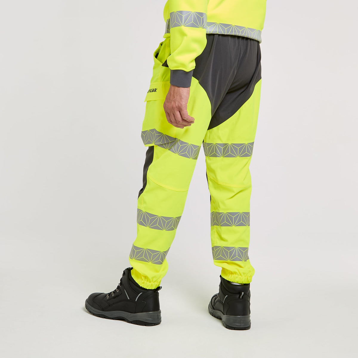 Pulsar Work Pant Yellow Grey in Yellow/Grey, image 2