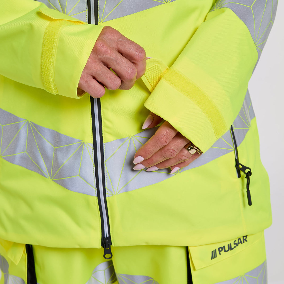 Pulsar Women's Shell Jacket Yellow REACT, image 4
