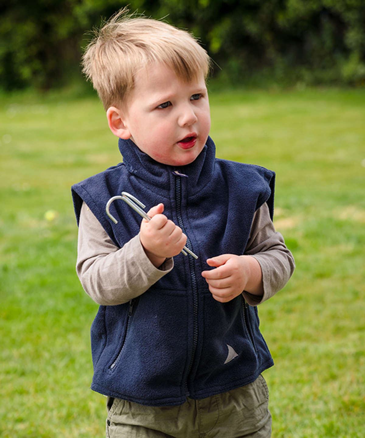 Result Junior PolarTherm bodywarmer, lifestyle photo