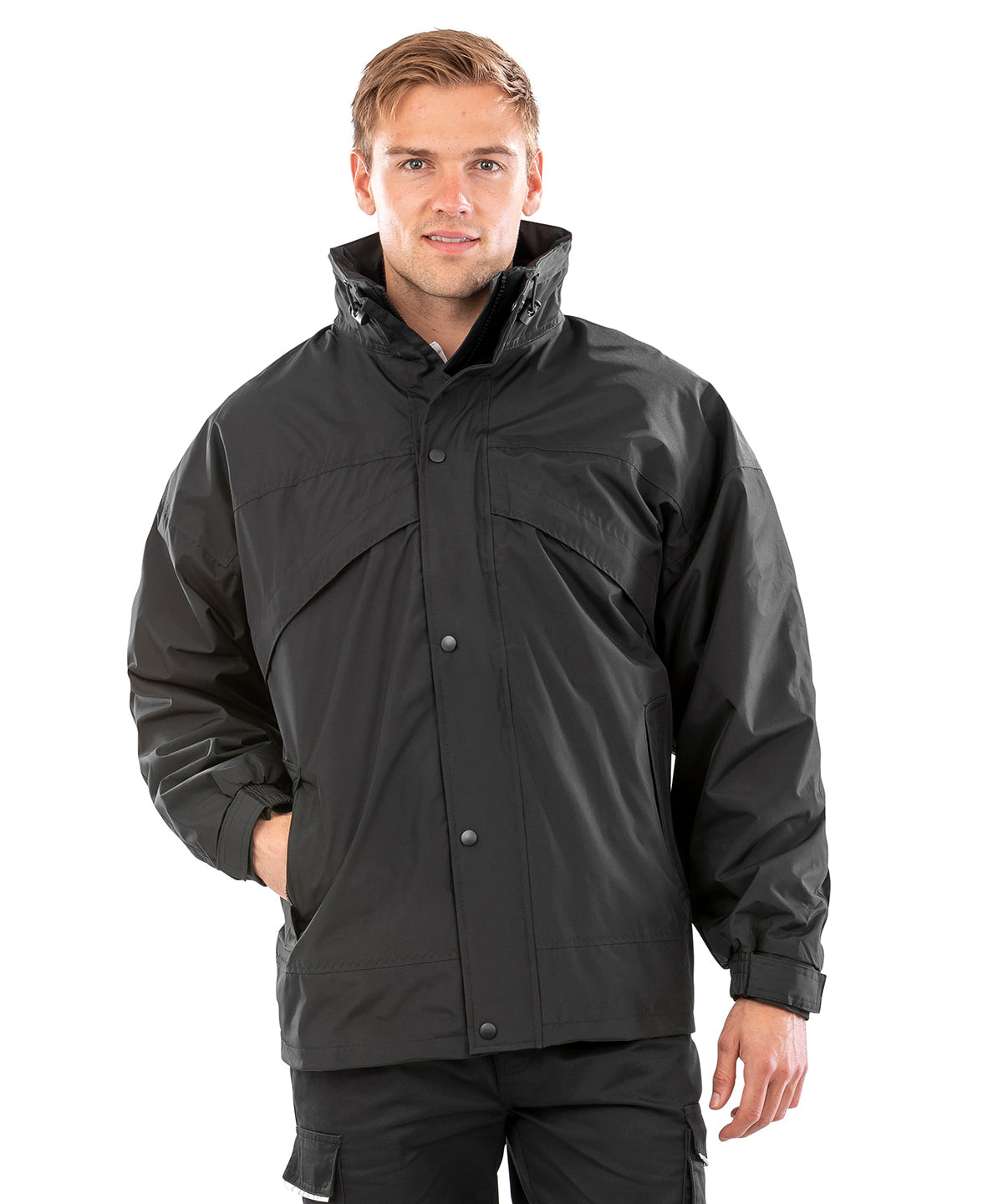 Result 3-in-1 zip and clip jacket, lifestyle photo