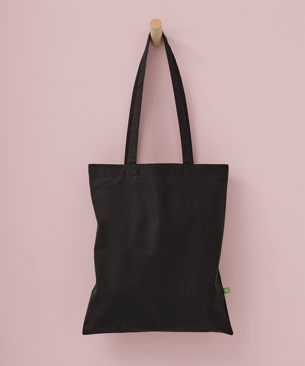 Nutshell Organic cotton shopper long handle, lifestyle photo