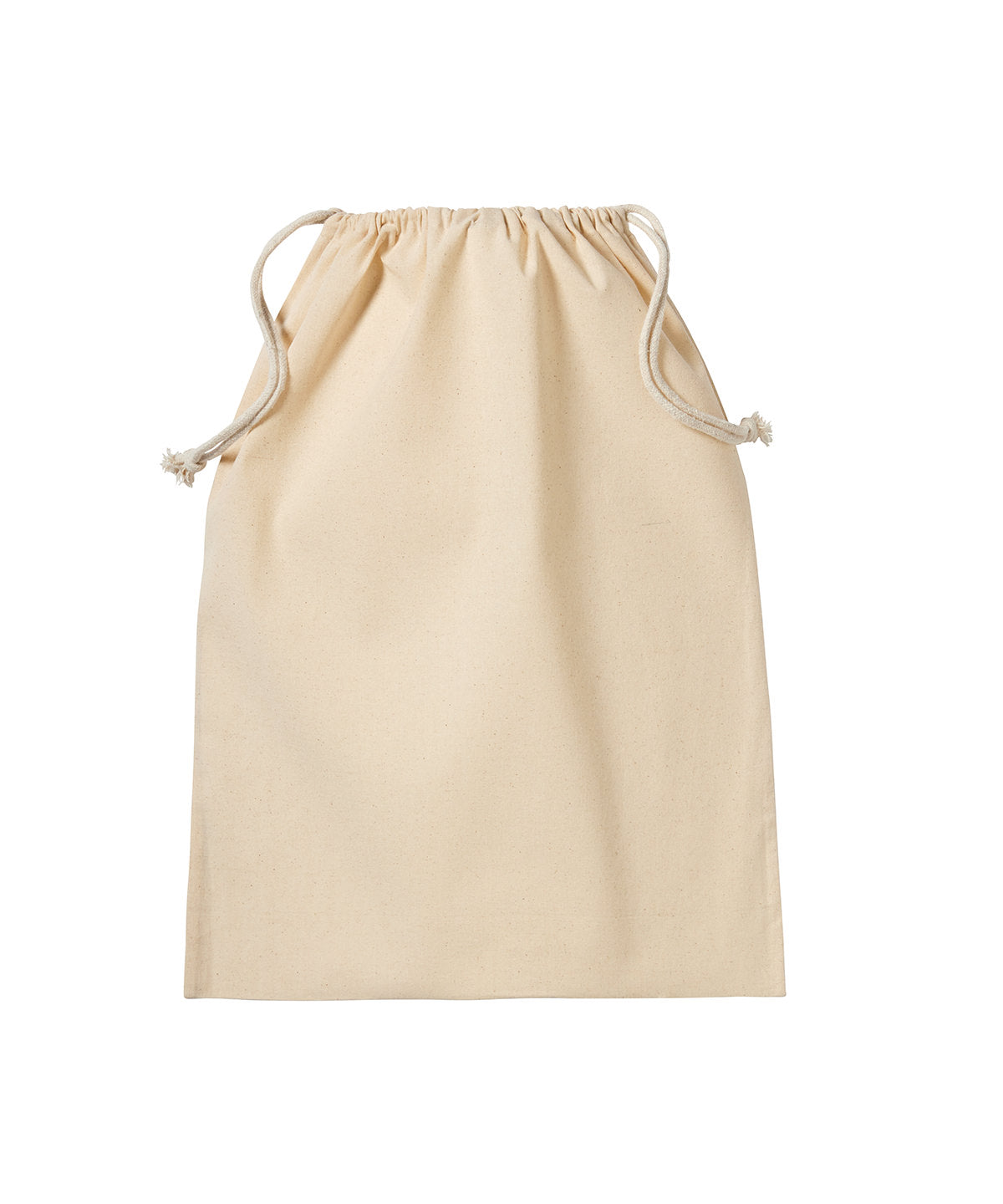 Nutshell Organic cotton stuff bag in Natural, front view