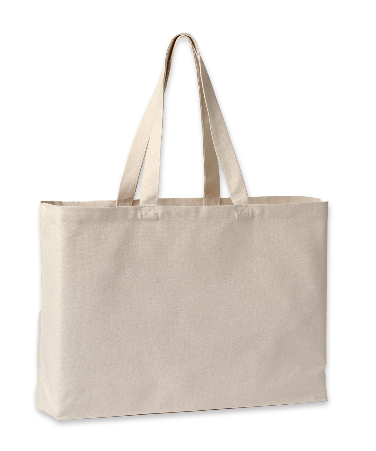 Nutshell Billie recycled luxe maxi tote in Natural, front view