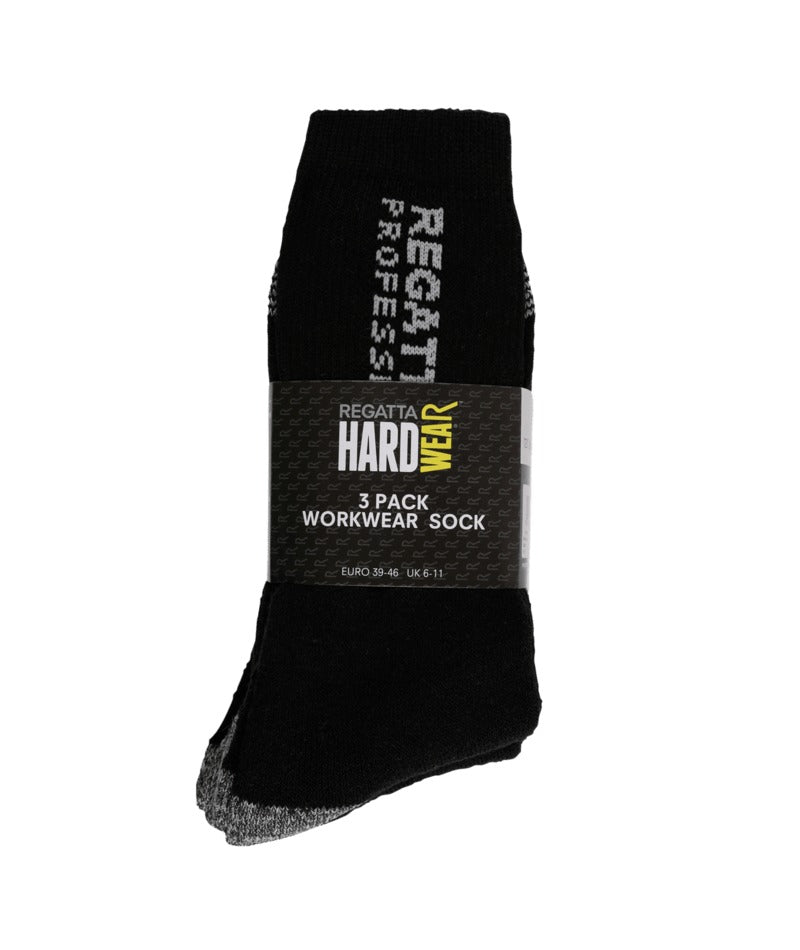 Regatta Professional - Workwear Sock (3 Pack) - Black