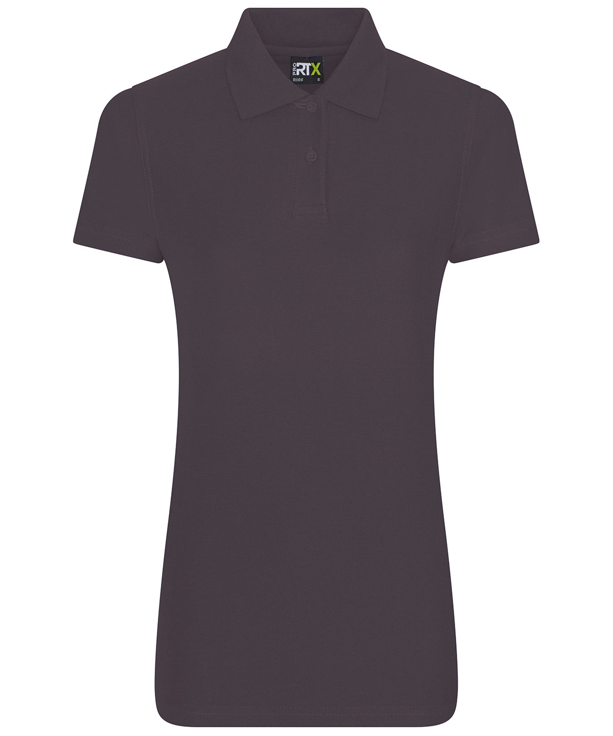 ProRTX Women's pro polo in Solid Grey, front view