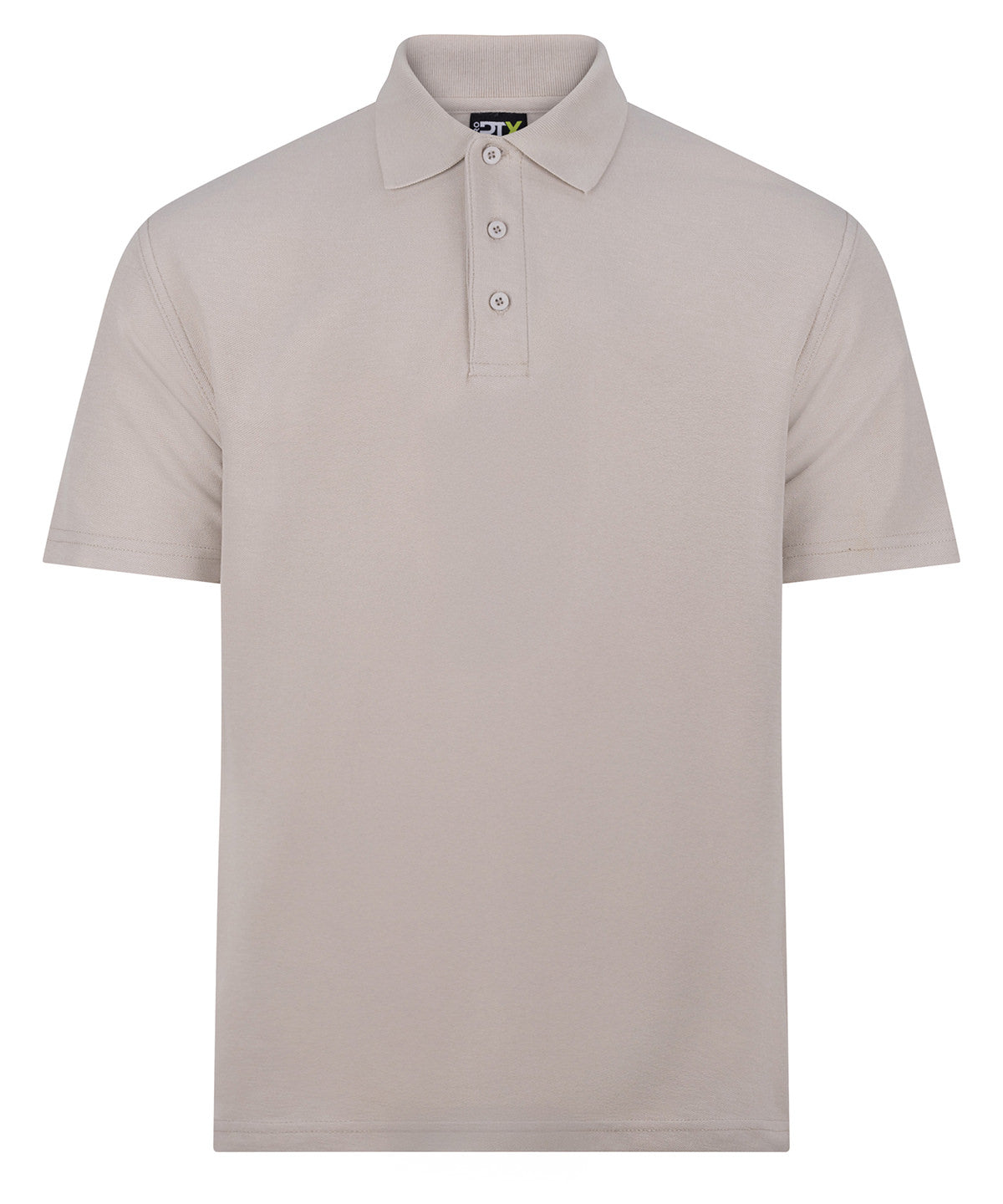ProRTX Pro polo in Stone, front view