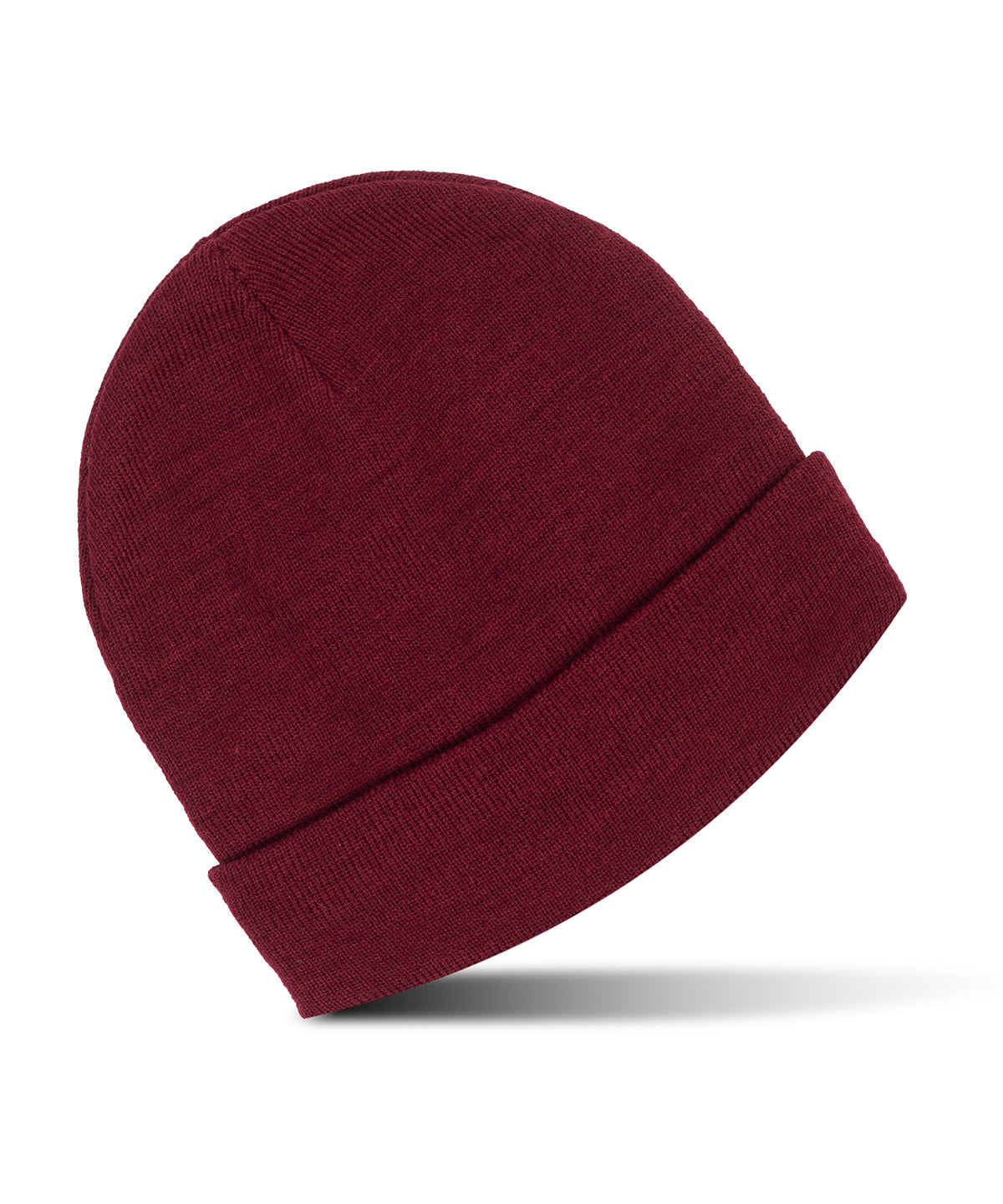 ProRTX Pro cuffed beanie in Burgundy, front view