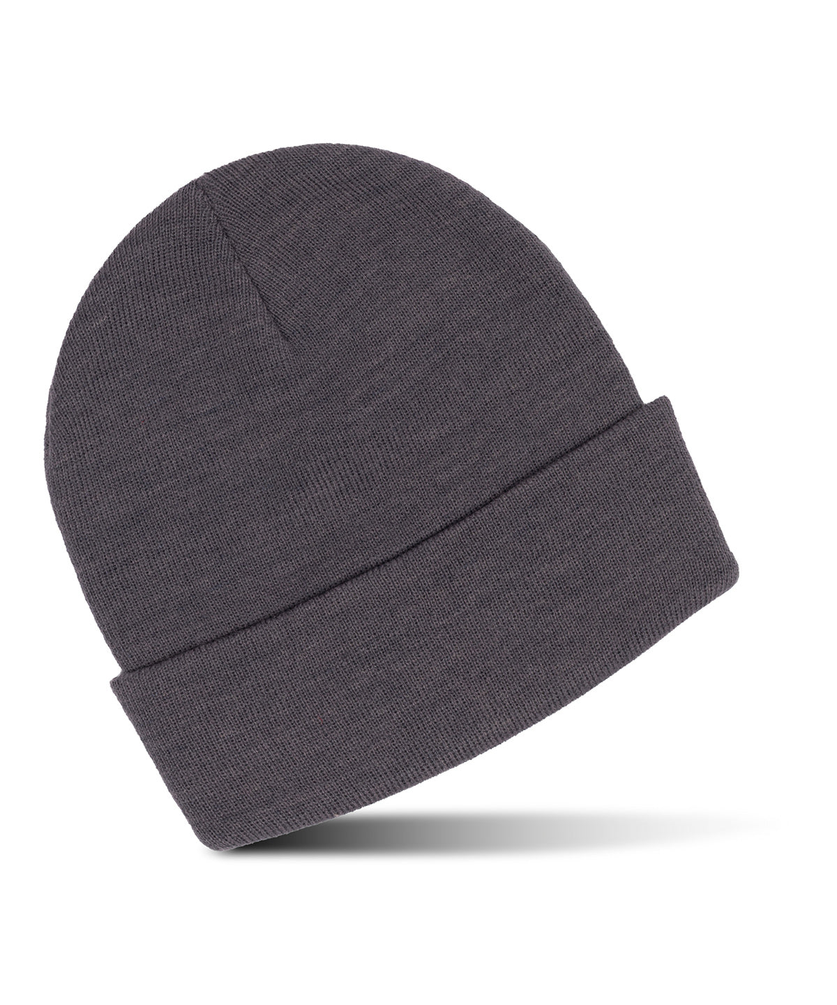 ProRTX Pro cuffed beanie in Charcoal, front view