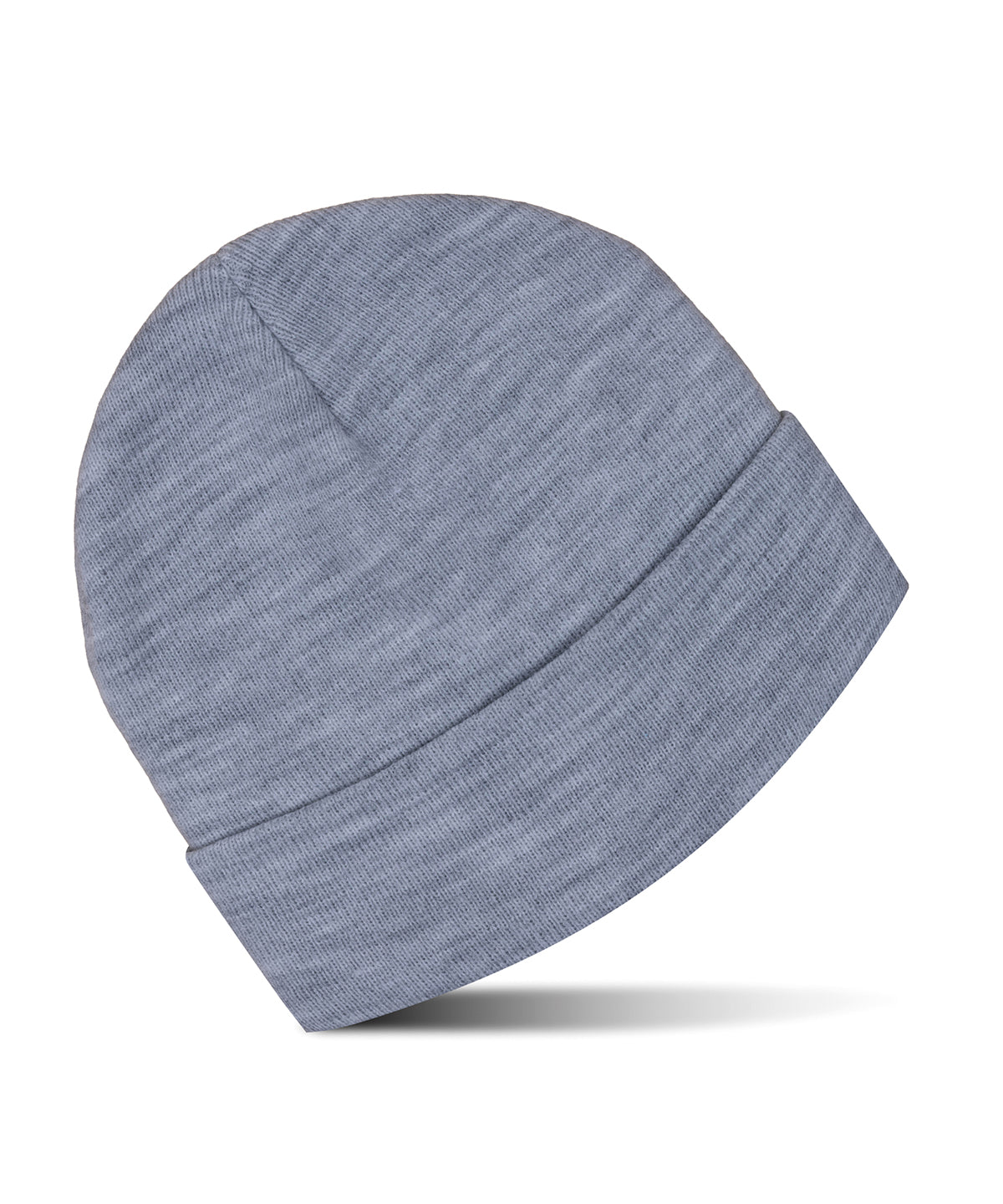 ProRTX Pro cuffed beanie in Heather Grey, front view
