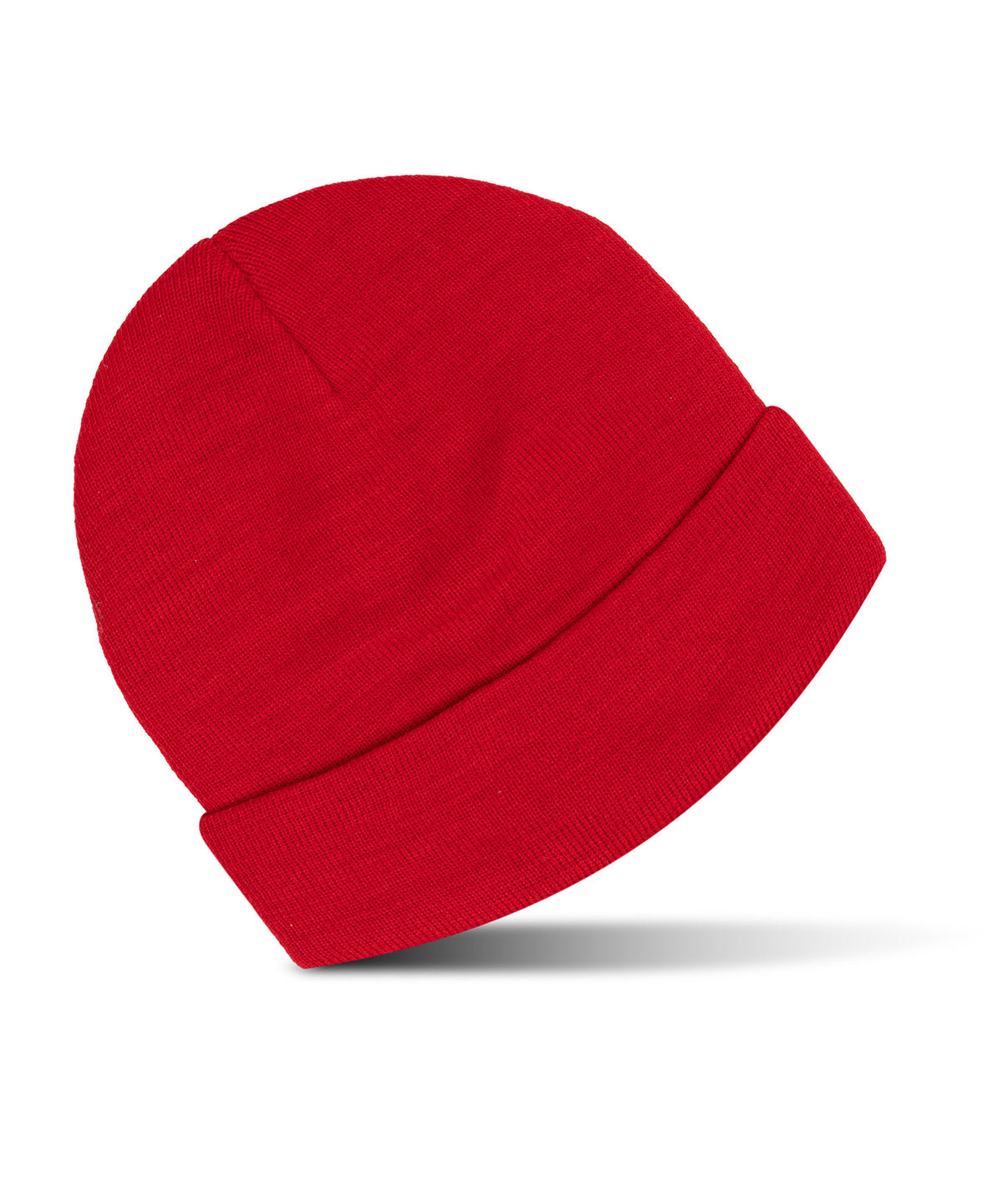 ProRTX Pro cuffed beanie in Red, front view