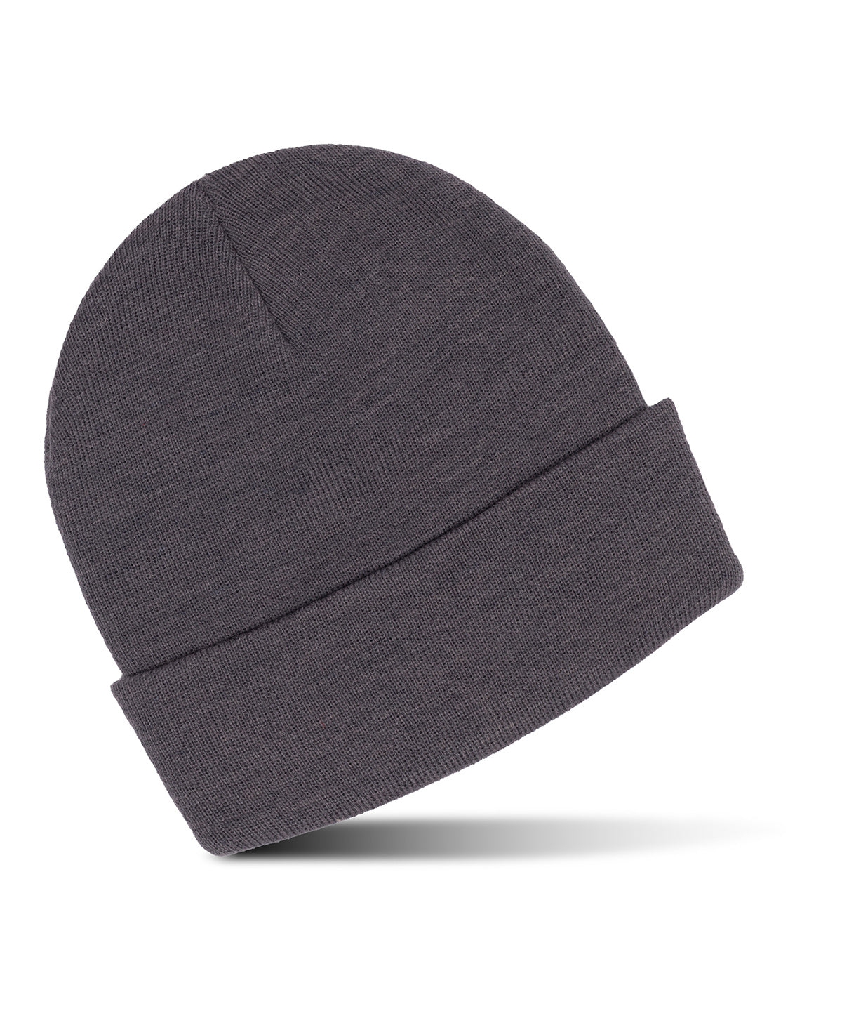 ProRTX Pro cuffed beanie in Solid Grey, front view