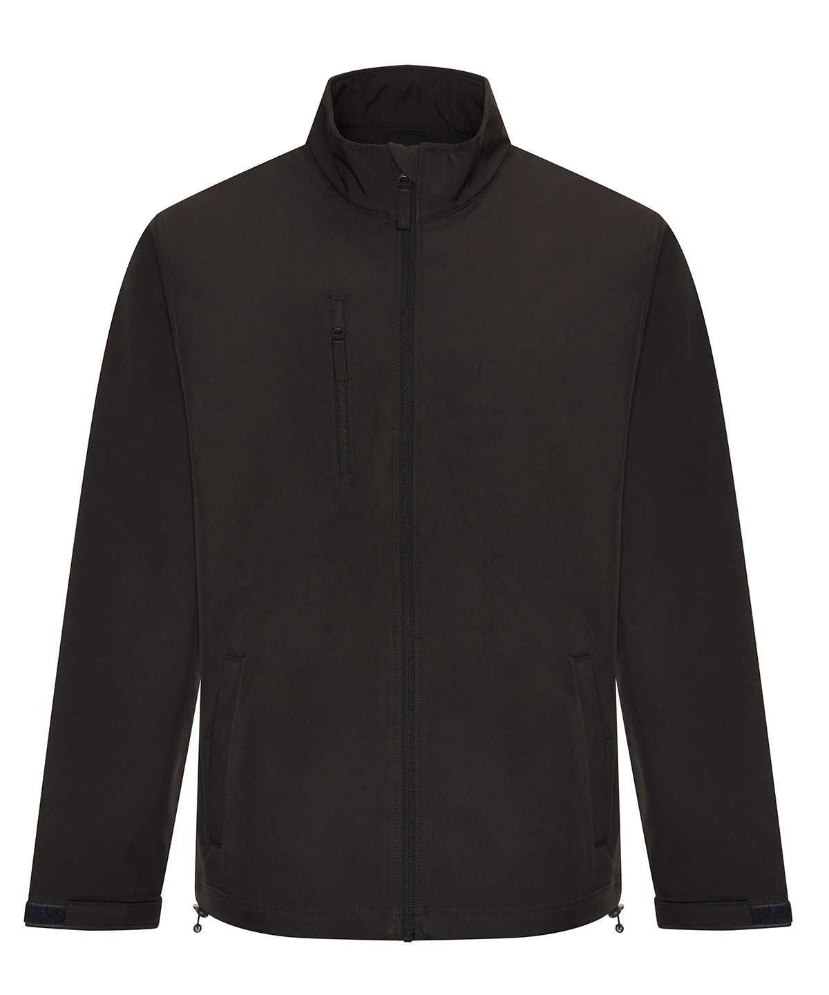 ProRTX Pro three-layer softshell jacket in Charcoal, front view