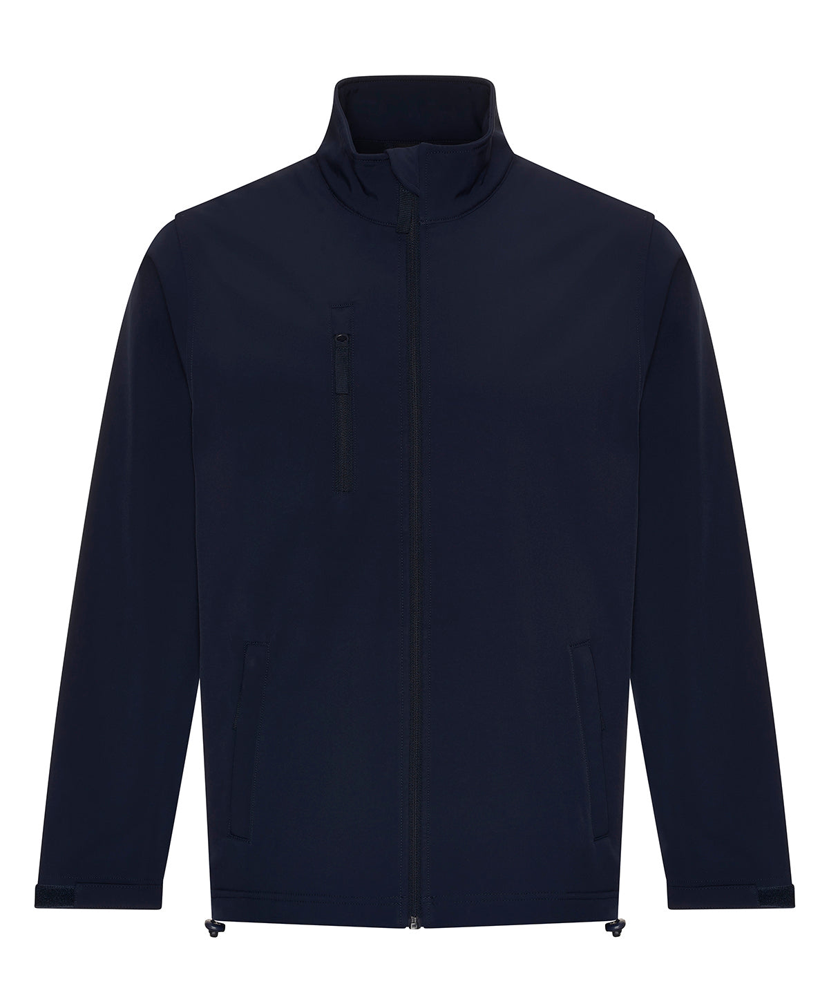 ProRTX Pro three-layer softshell jacket in Navy, front view