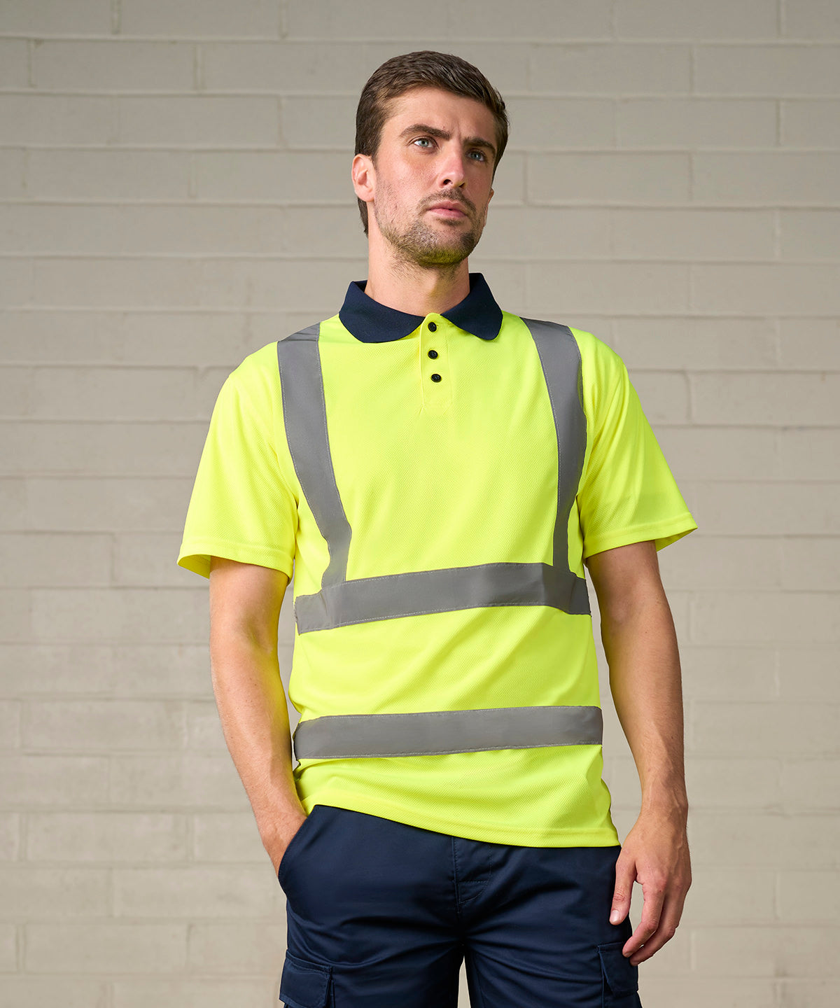 ProRTX High Visibility High visibility polo, lifestyle photo