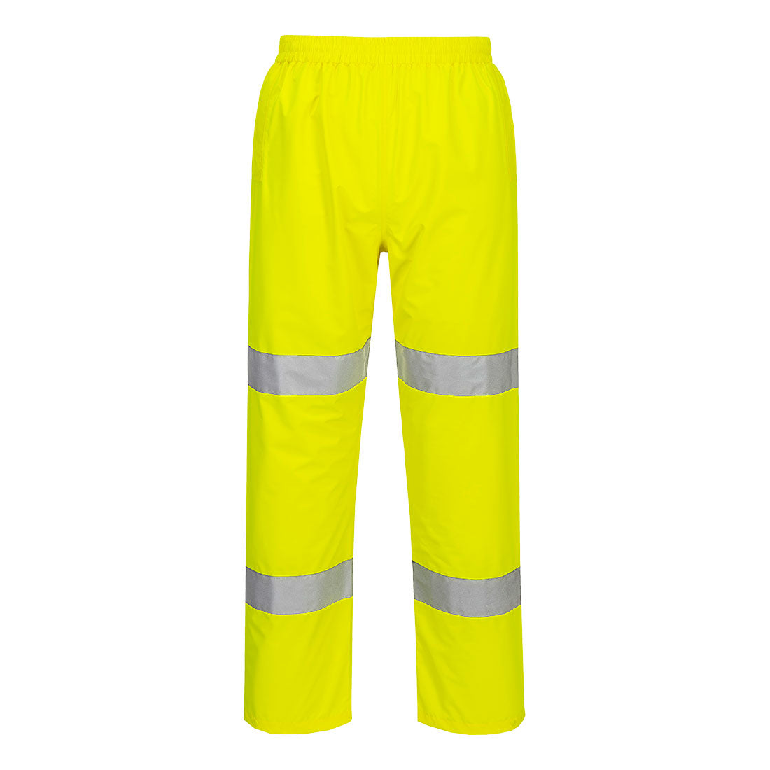 Portwest Hi-Vis Lightweight Packable Trousers in Yellow, image 2