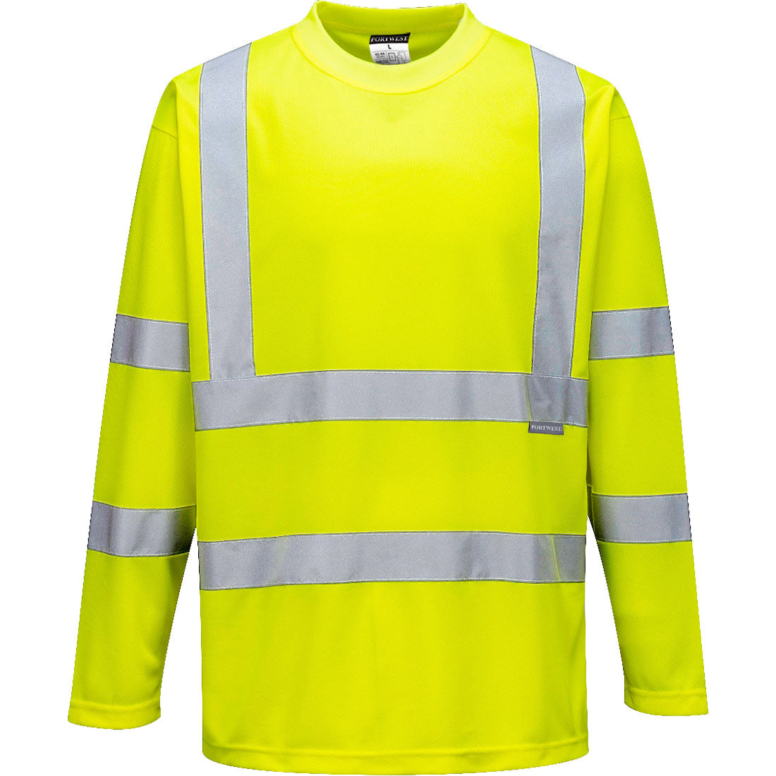 Portwest Hi-Vis T-Shirt L/S in Yellow, image 2