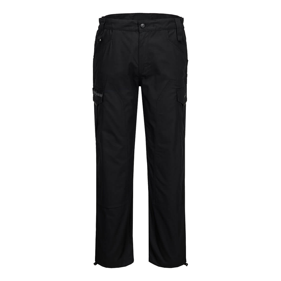 Portwest Ripstop Combat Trousers in Black Short, image 2