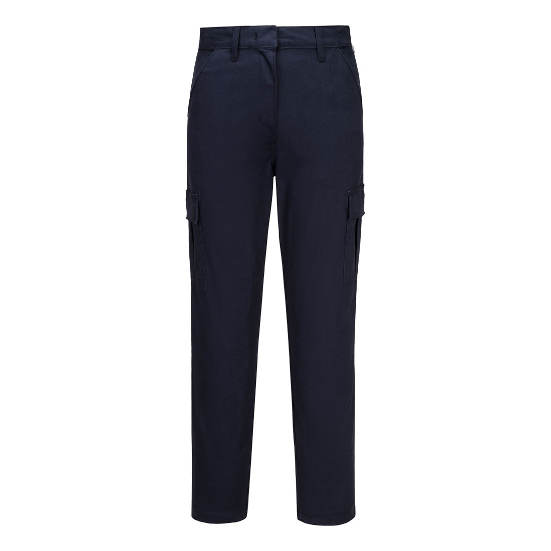 Portwest Women's Stretch Cargo Trousers in Navy, image 2