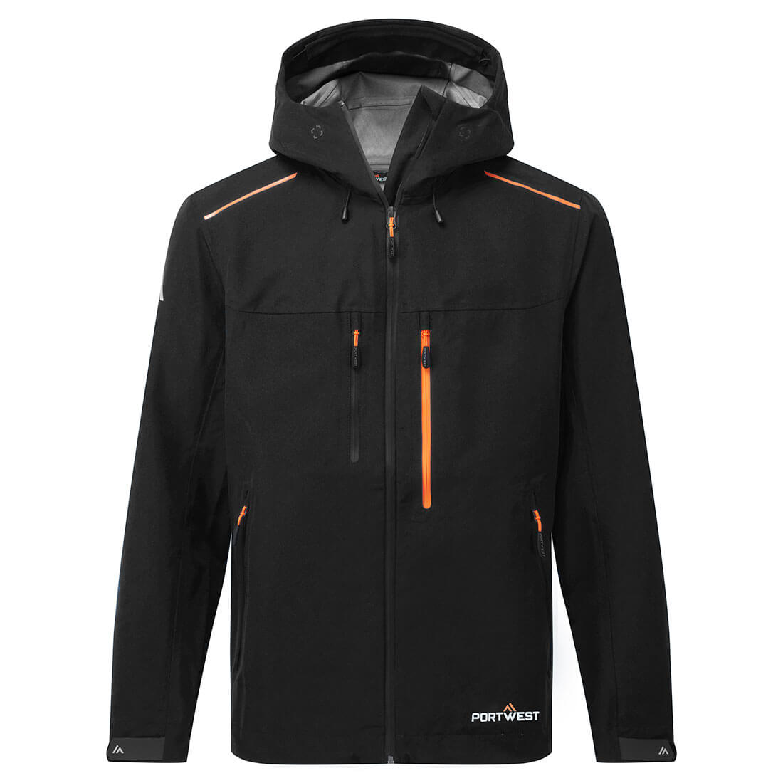 Portwest Shell Jacket in Black, main product image