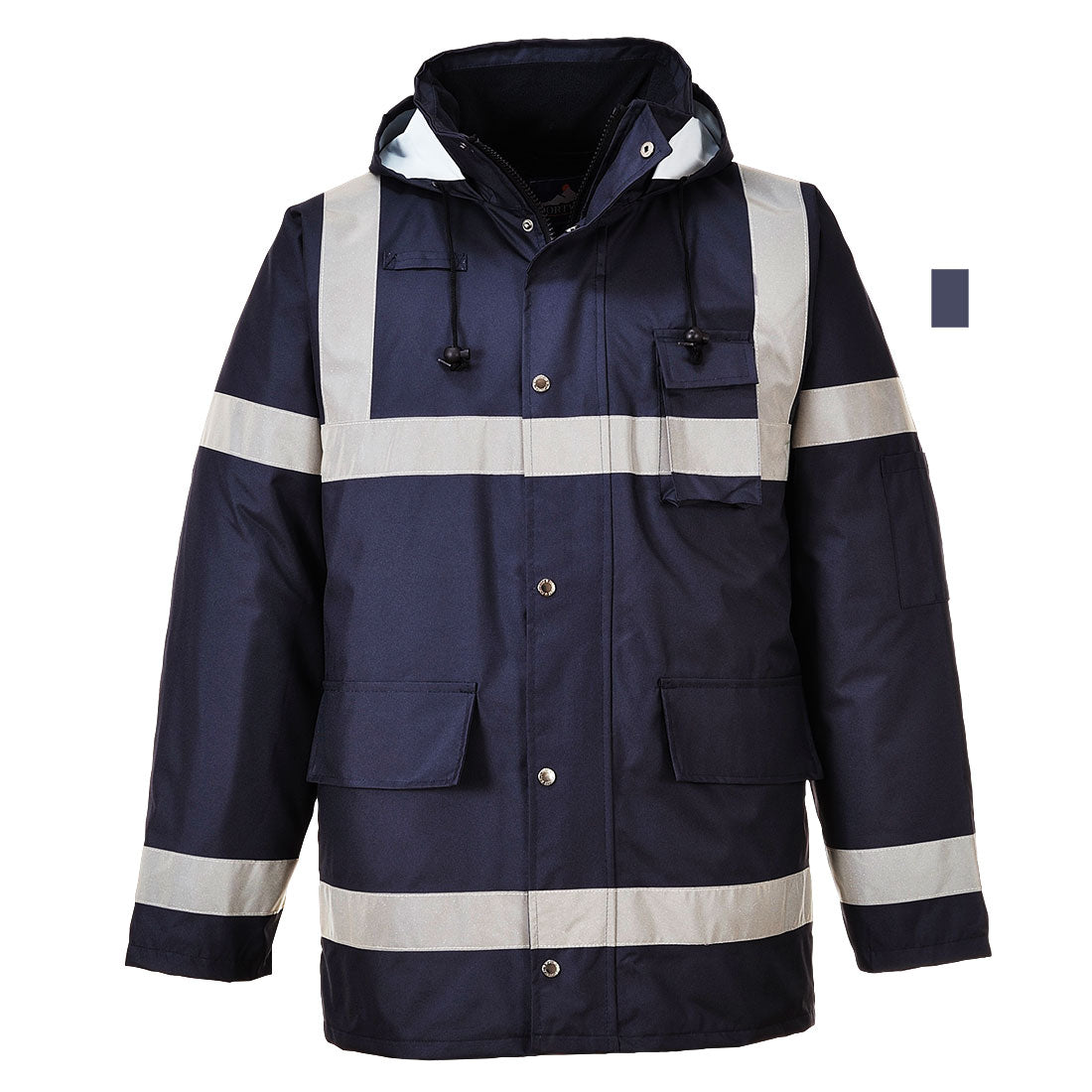 Portwest Iona Lite Traffic Jacket in Navy, image 2