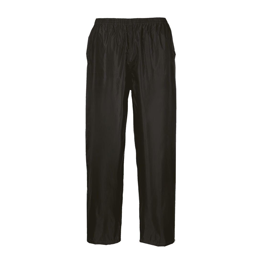 Portwest Classic Rain Trousers in Black, main product image