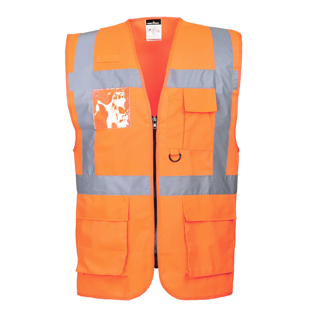 Portwest Berlin Hi-Vis Executive Vest in Red, main product image